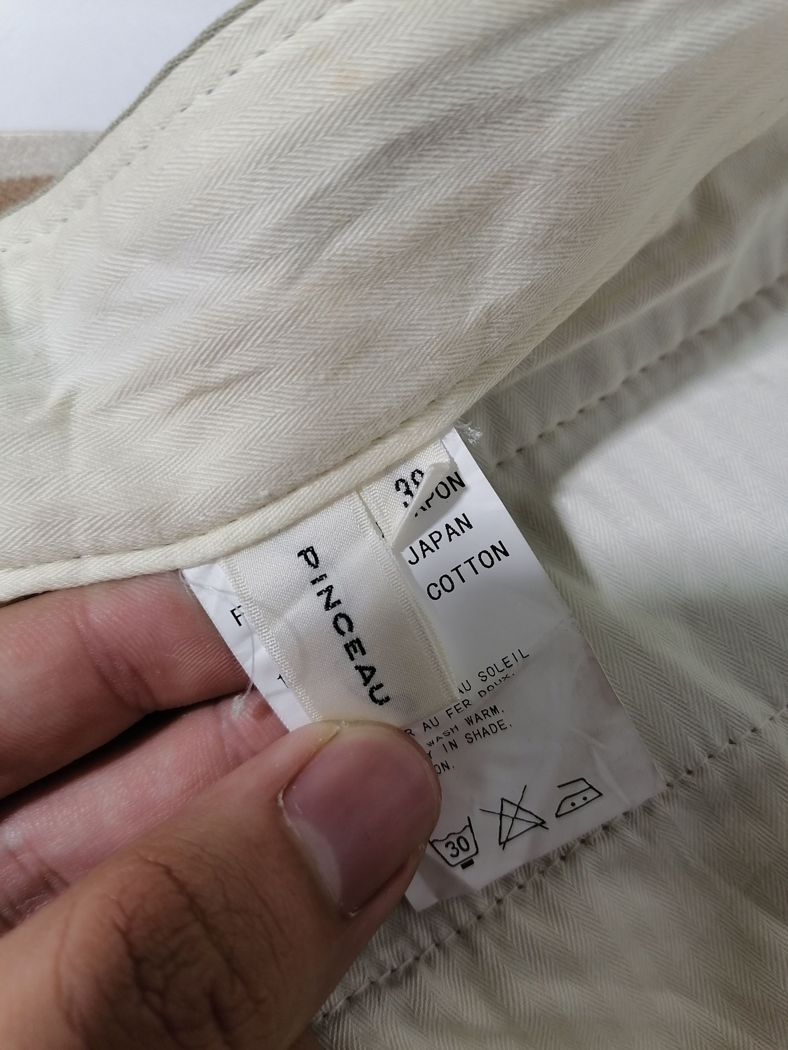 Designer × Japanese Brand Pinceau Pants Size US 30 / EU 46 - 6 Thumbnail