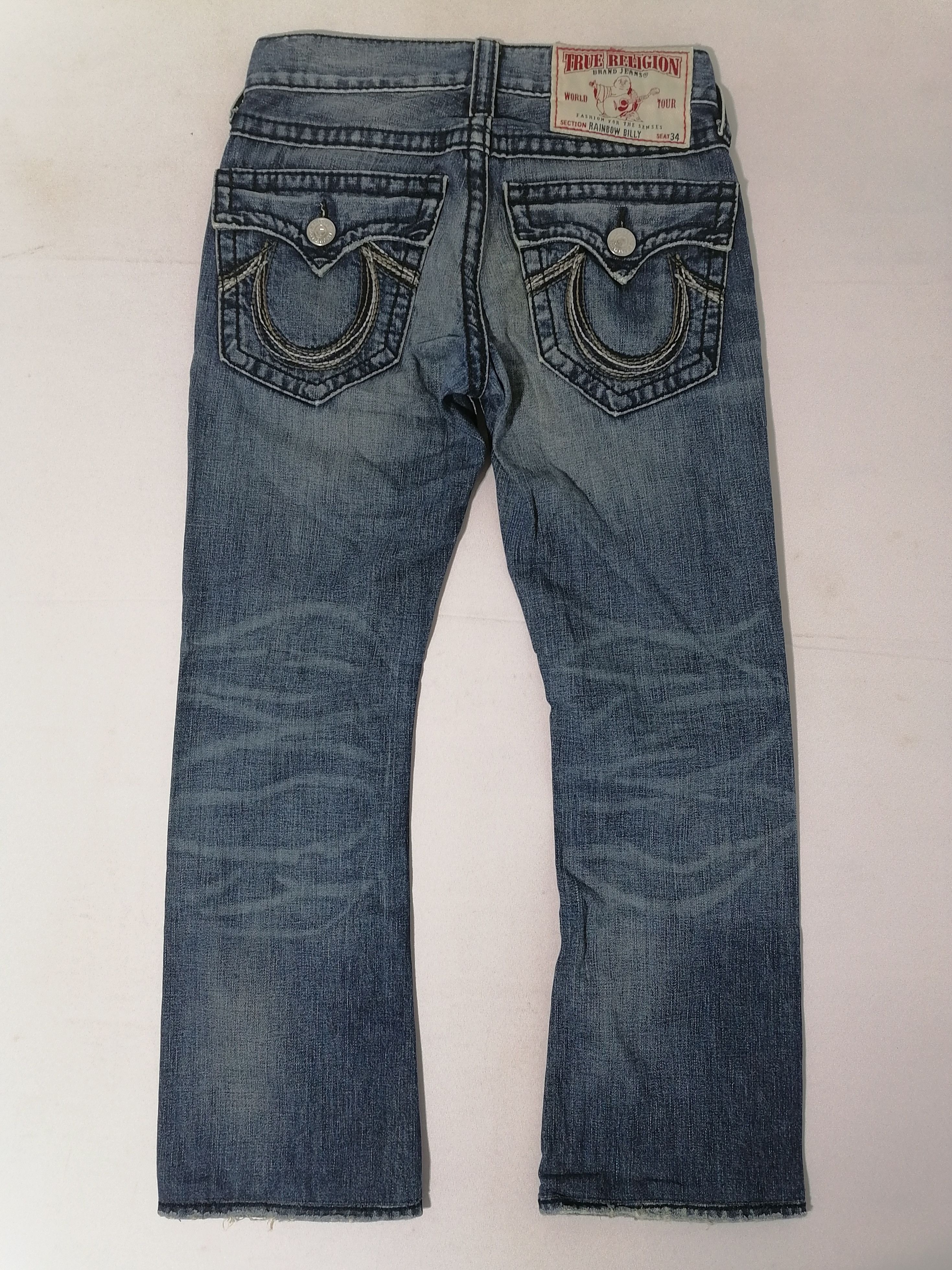 True Religion True Religion Rainbow Billy Denim Jeans Size US 31 - 2 Thumbnail