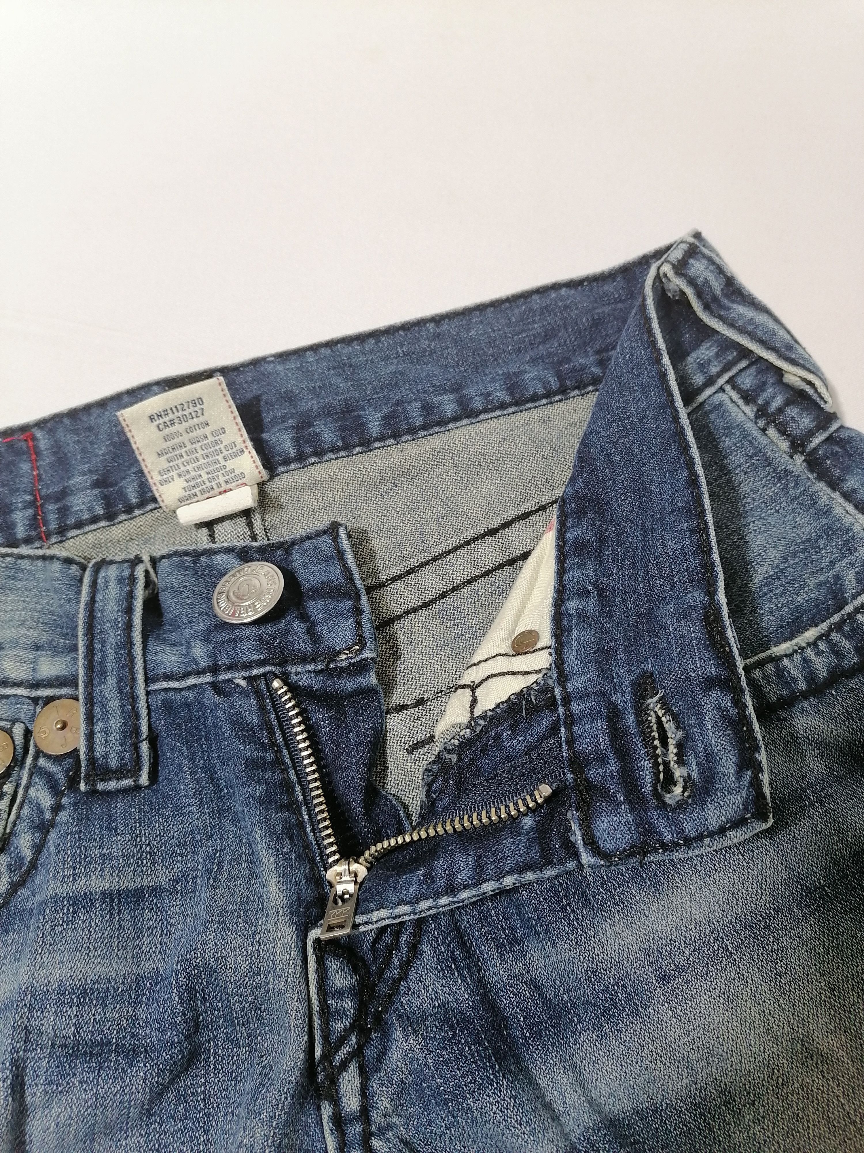 True Religion True Religion Rainbow Billy Denim Jeans Size US 31 - 4 Thumbnail