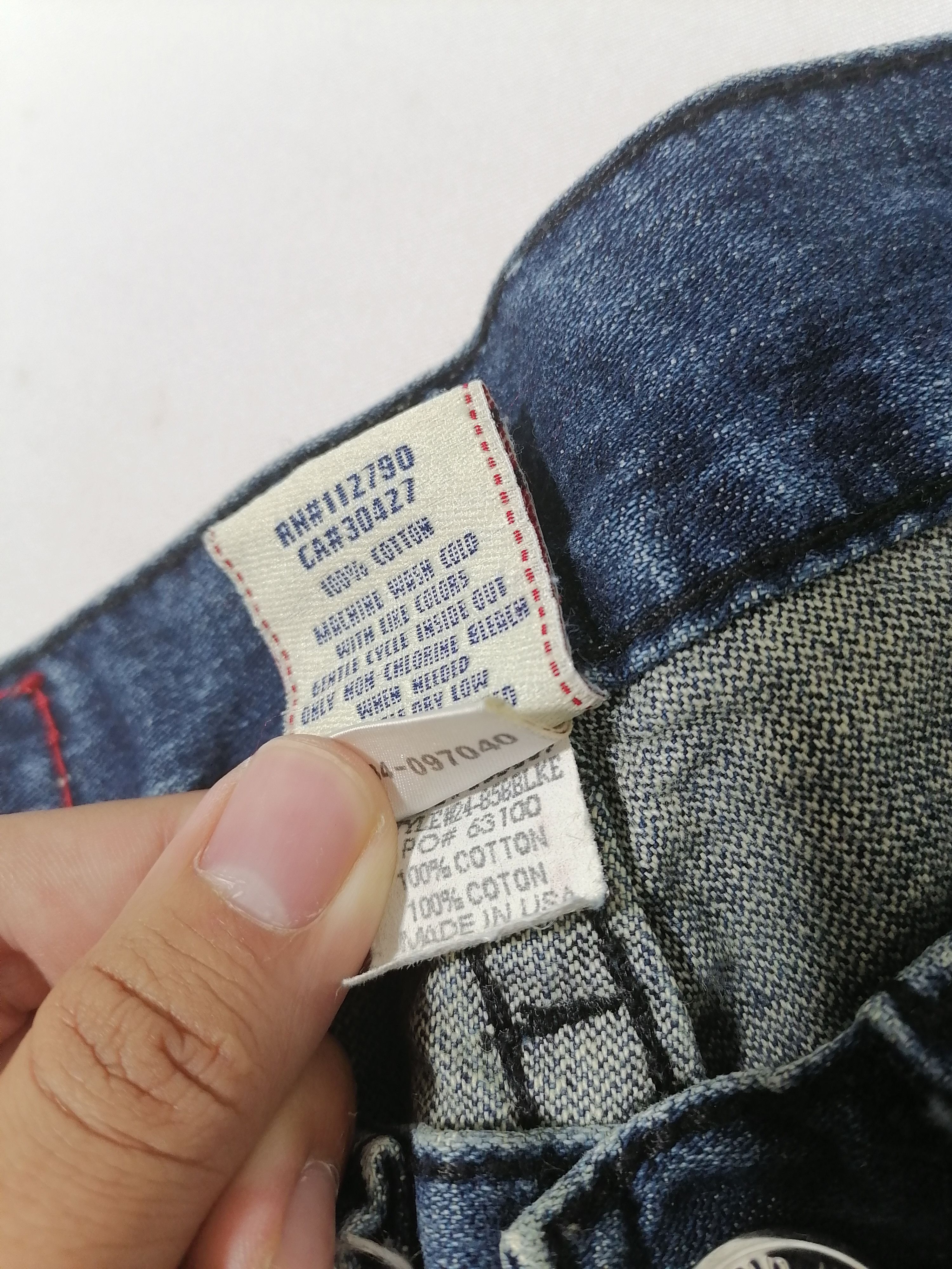 True Religion True Religion Rainbow Billy Denim Jeans Size US 31 - 6 Thumbnail