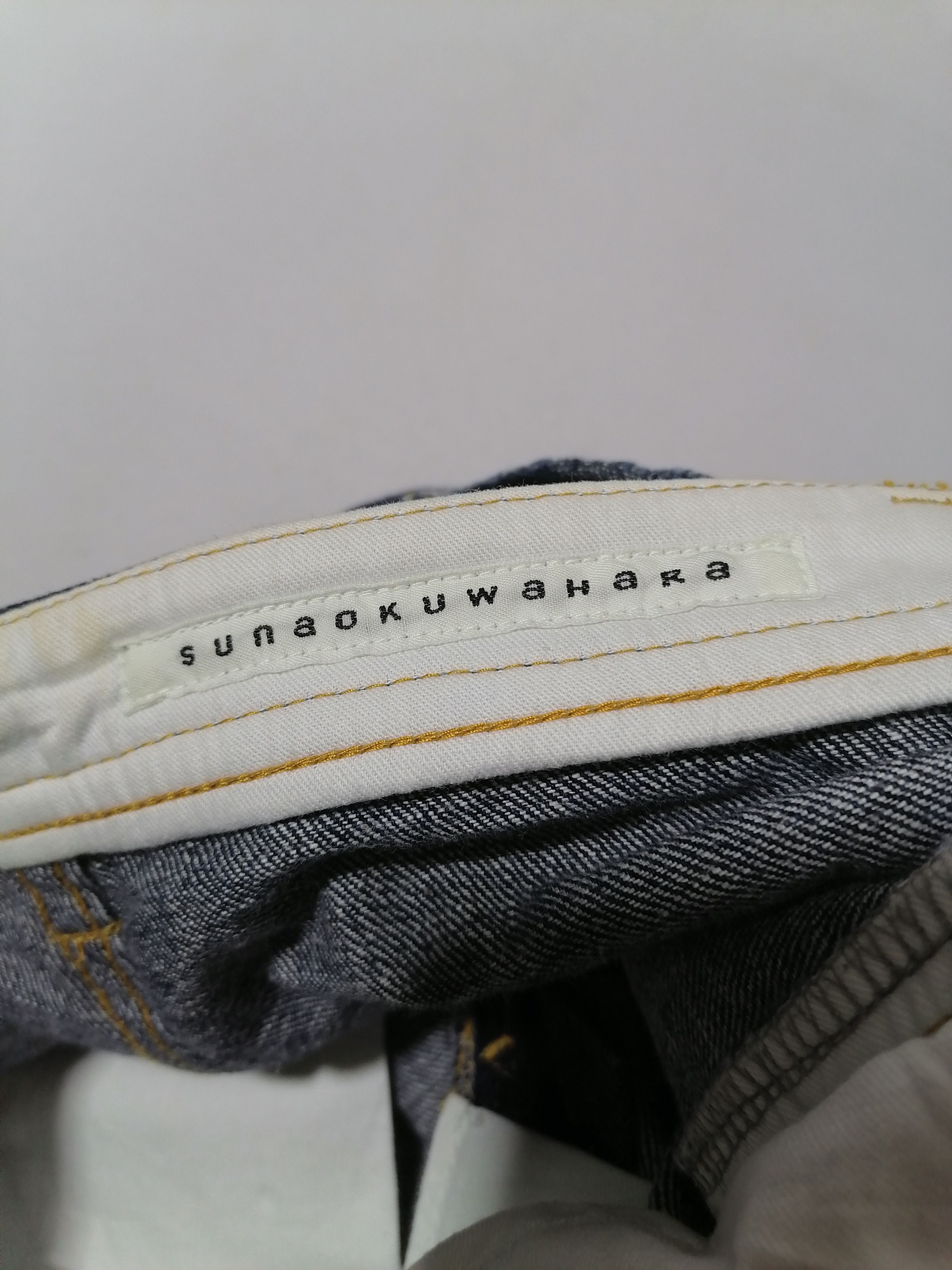 Designer × Japanese Brand Sunao Kuwahara Denim Jeans Size US 28 / EU 44 - 6 Thumbnail