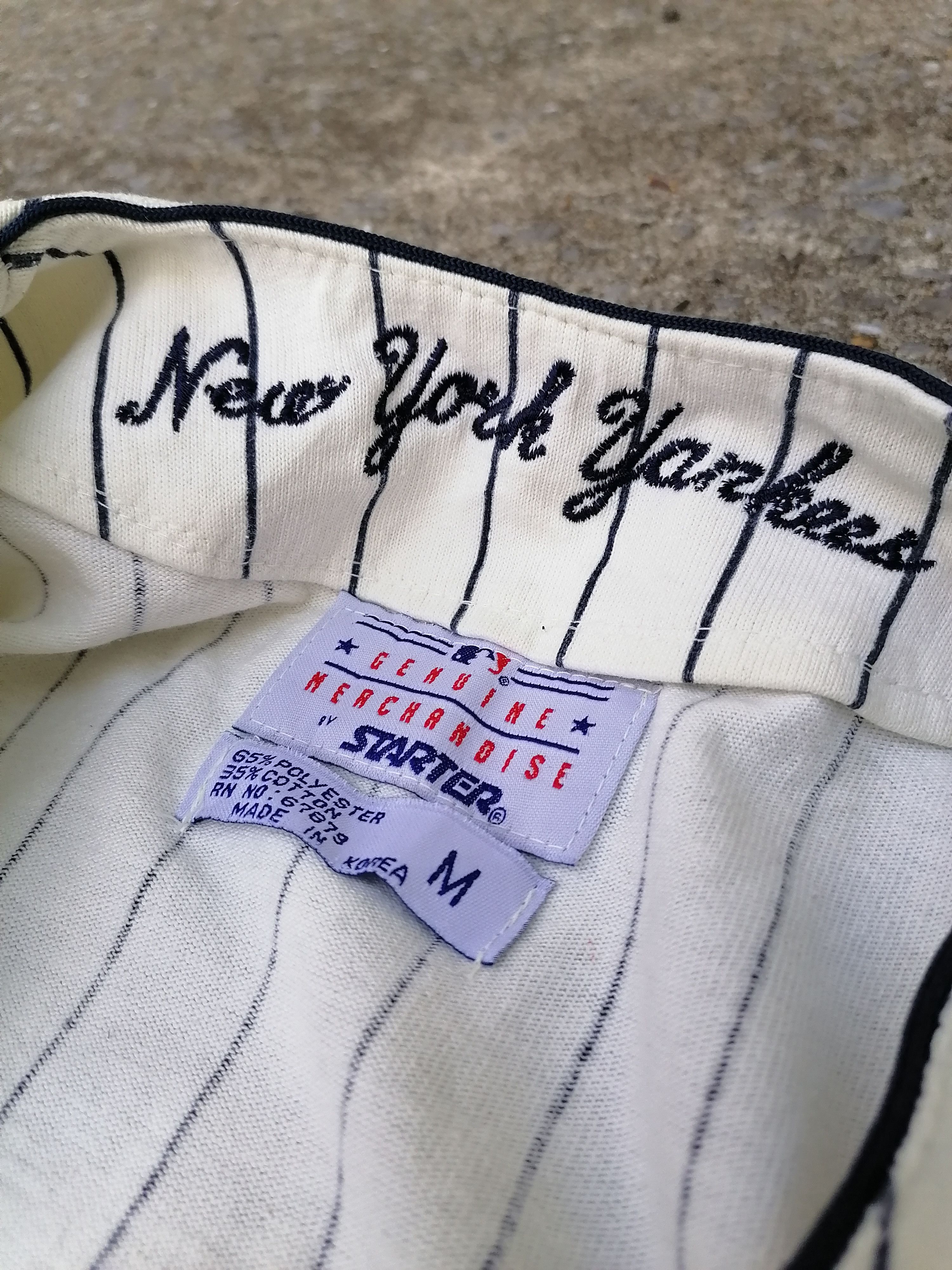 MLB × Starter × Vintage Vintage NEW YORK YANKEES MLB Jersey Size US L / EU 52-54 / 3 - 7 Thumbnail