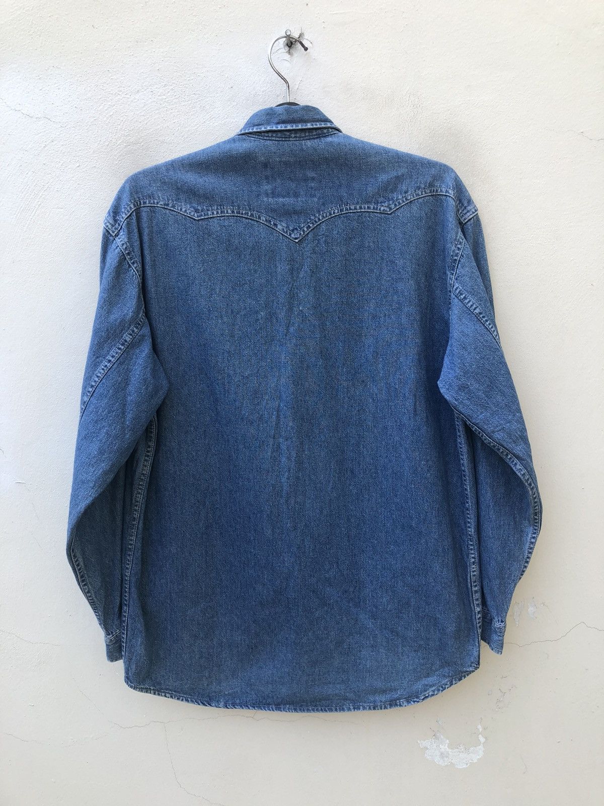 Levi's Vintage Levi’s Snap Button Denim Western Shirt Size US L / EU 52-54 / 3 - 6 Thumbnail