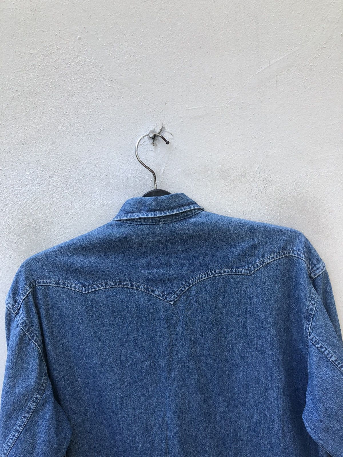 Levi's Vintage Levi’s Snap Button Denim Western Shirt Size US L / EU 52-54 / 3 - 7 Thumbnail