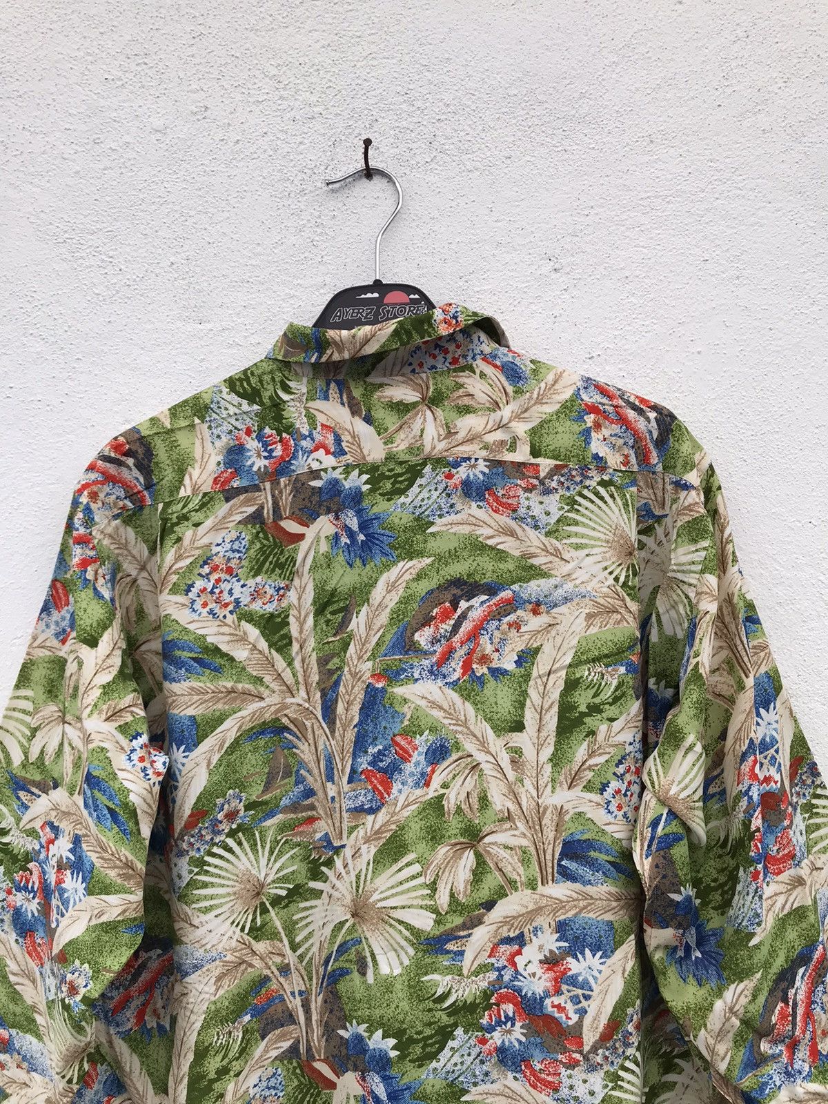 Japanese Brand Made In Japan Odds On by Akira O. floral Shirts Size L / US 10 / IT 46 - 7 Thumbnail