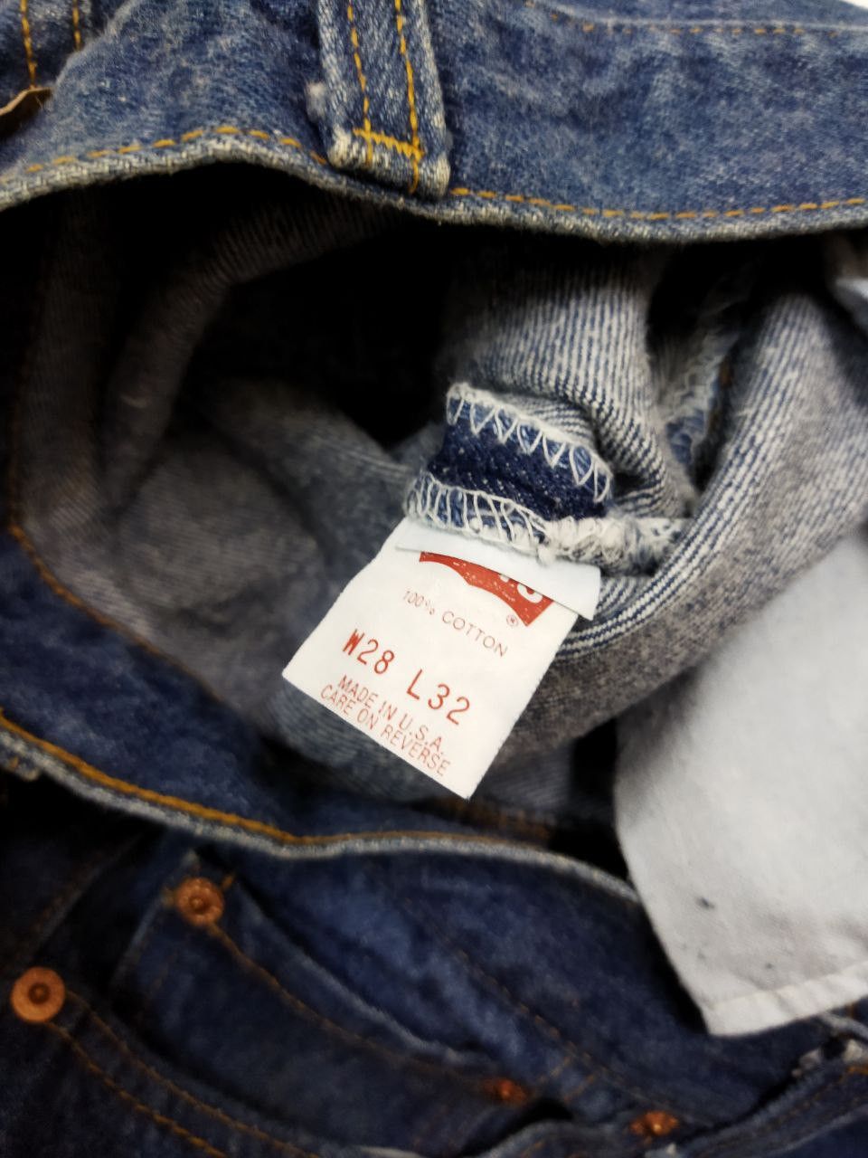 Levi's Vintage Clothing Vintage LEVI'S 501xx Blue Jeans - Size 29 Size US 29 - 6 Thumbnail
