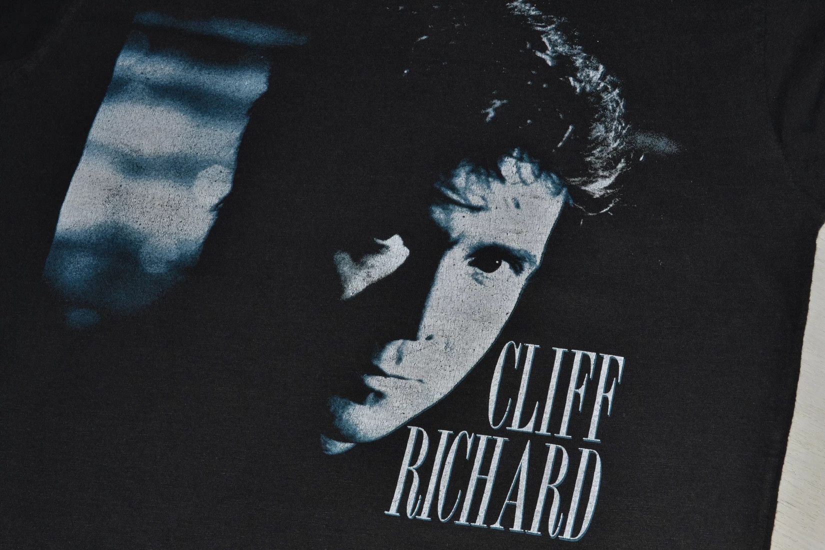 Vintage 90s Richard Cliff British Tour Concert Promo T-Shirt Size US L / EU 52-54 / 3 - 2 Thumbnail