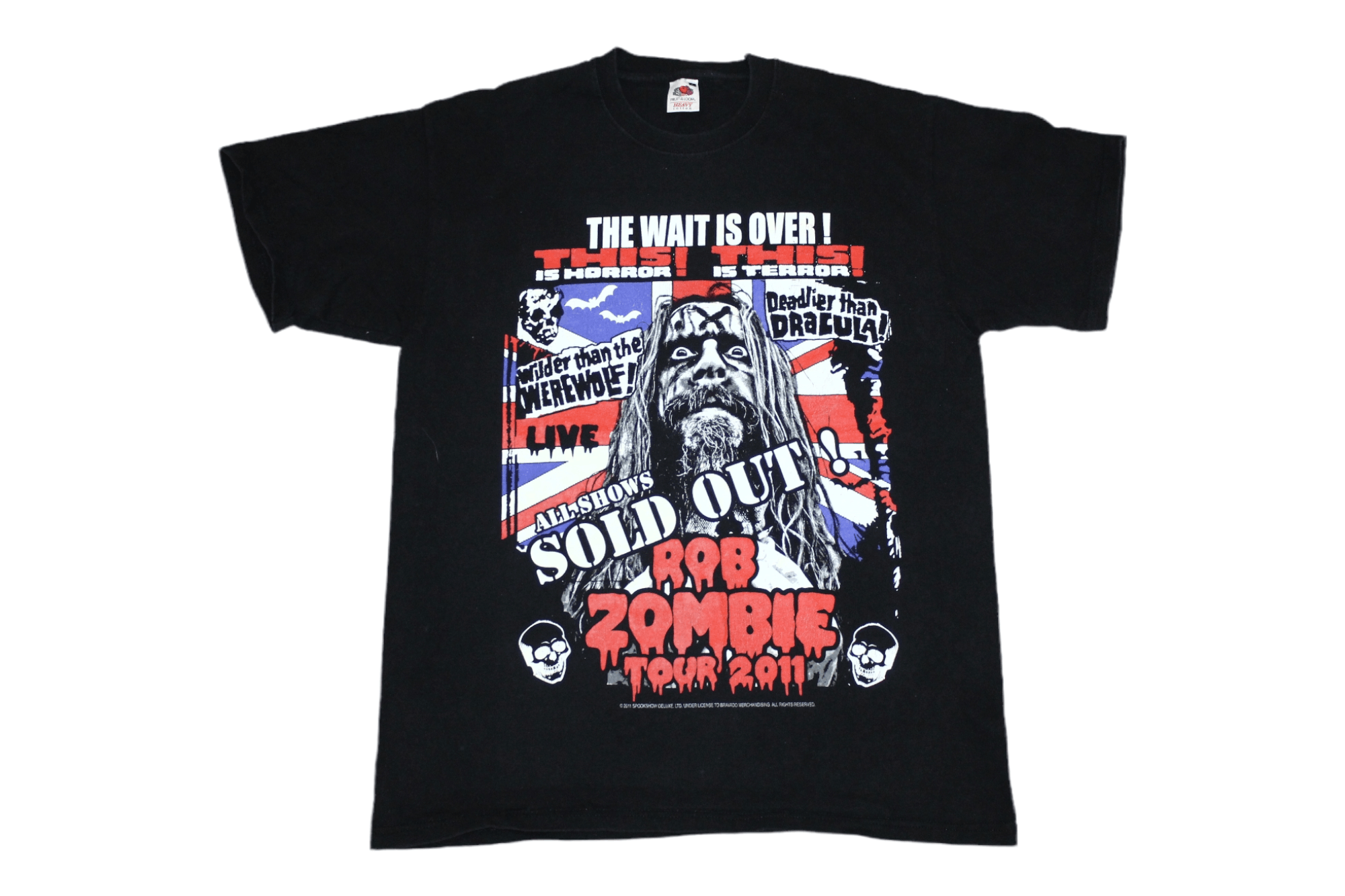 Band Tees 💥💥💥Vintage ROB ZOMBIE Tour Graphic T-Shirt Size US L / EU 52-54 / 3 - 1 Thumbnail
