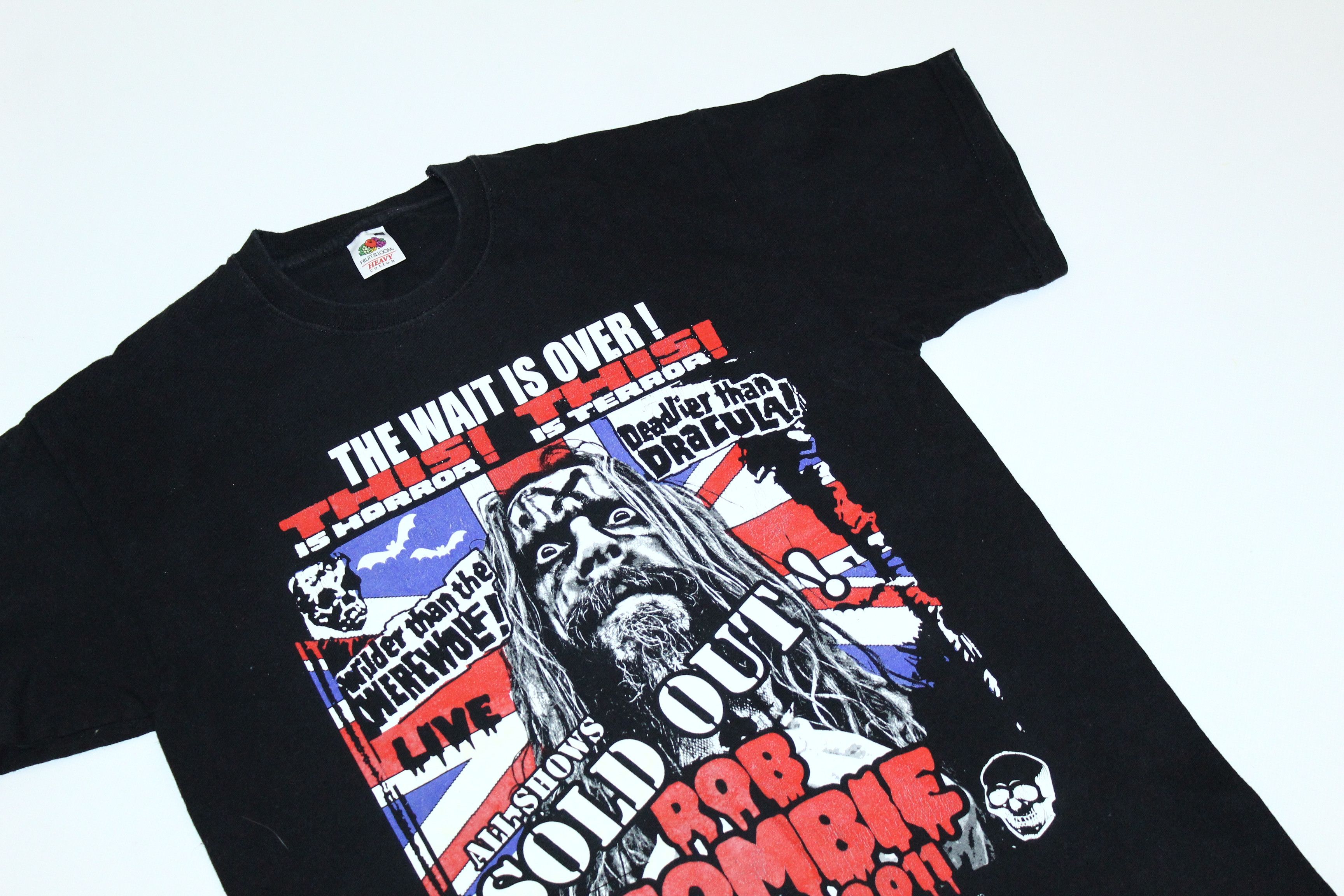 Band Tees 💥💥💥Vintage ROB ZOMBIE Tour Graphic T-Shirt Size US L / EU 52-54 / 3 - 2 Thumbnail