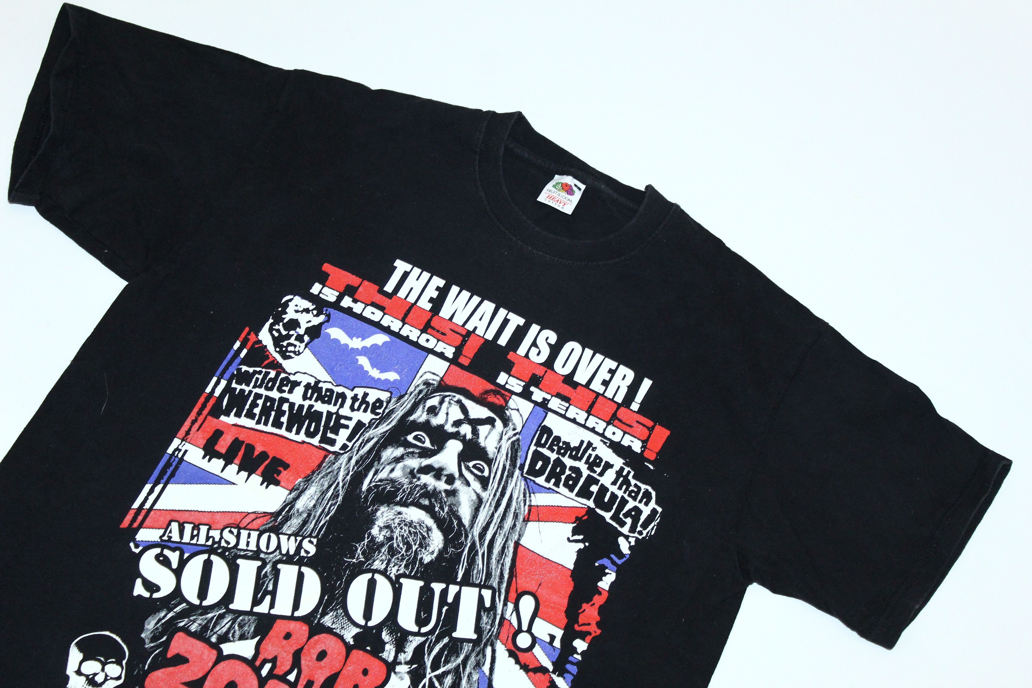 Band Tees 💥💥💥Vintage ROB ZOMBIE Tour Graphic T-Shirt Size US L / EU 52-54 / 3 - 3 Thumbnail