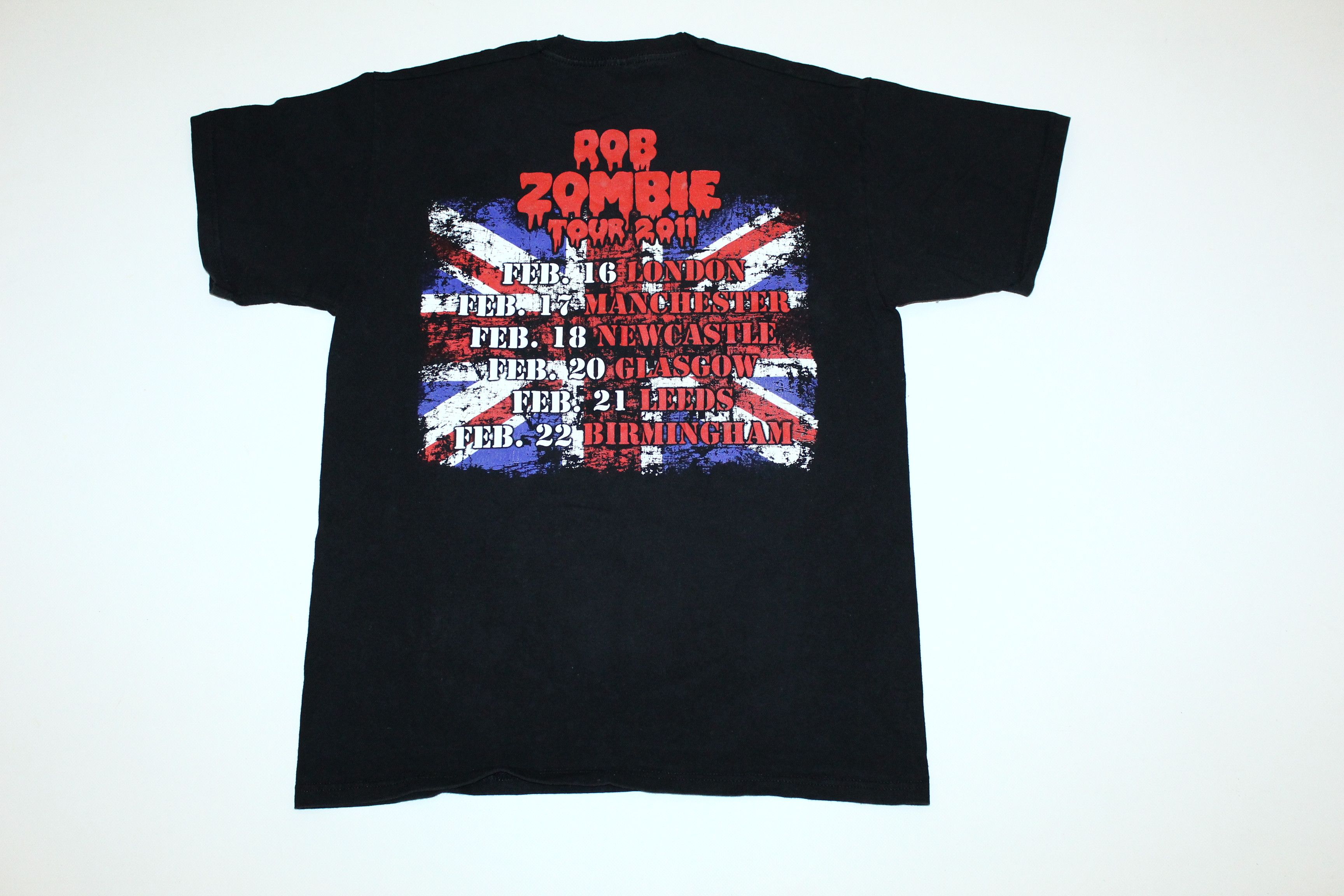 Band Tees 💥💥💥Vintage ROB ZOMBIE Tour Graphic T-Shirt Size US L / EU 52-54 / 3 - 5 Thumbnail