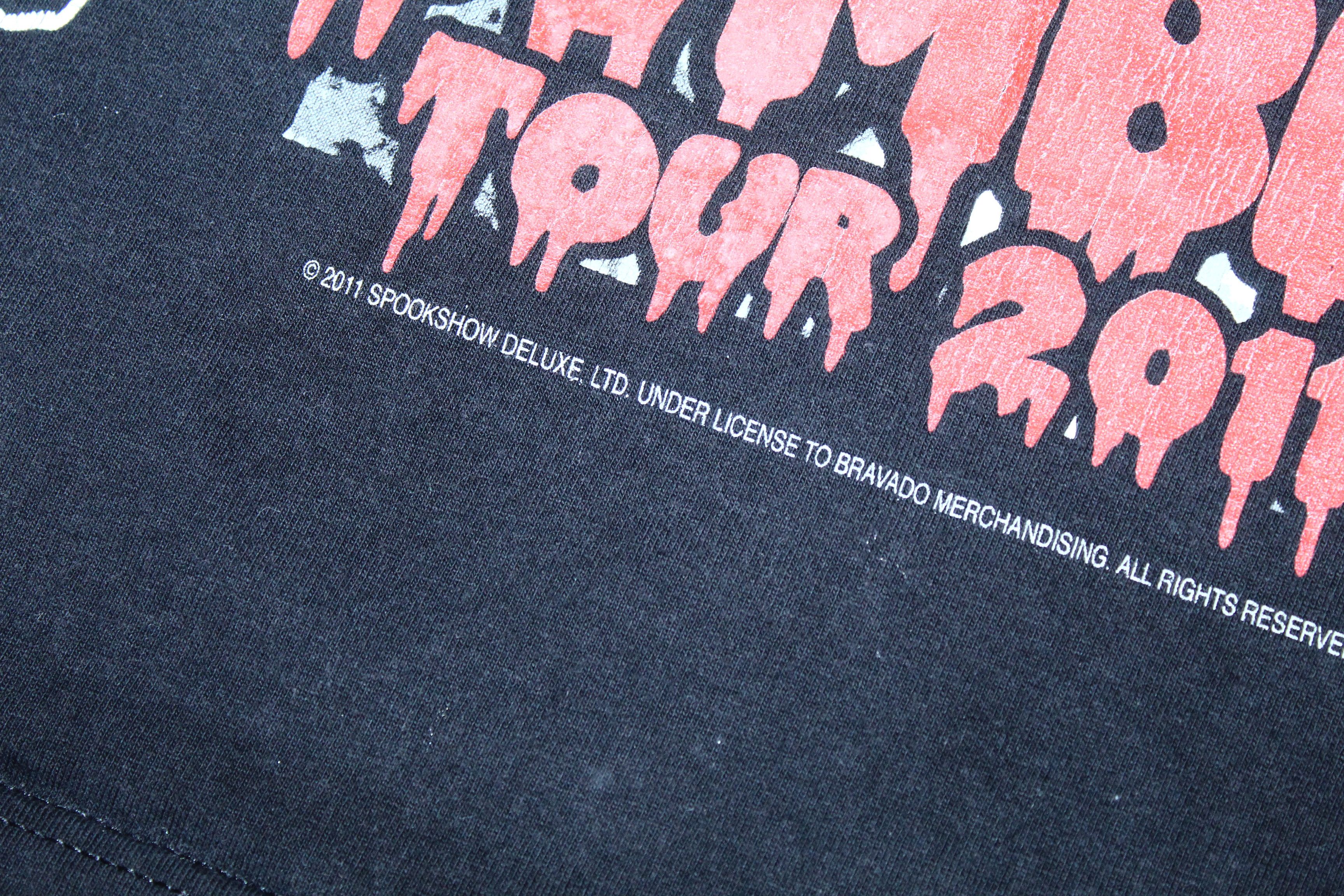 Band Tees 💥💥💥Vintage ROB ZOMBIE Tour Graphic T-Shirt Size US L / EU 52-54 / 3 - 4 Thumbnail