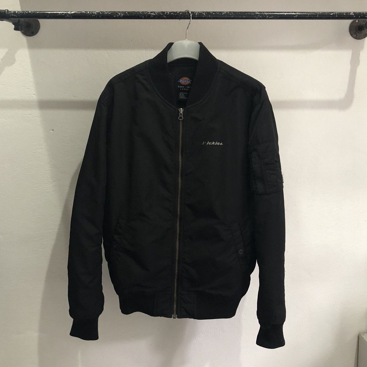 Dickies Dickies All black MA-1 flight bomber jacket Size US L / EU 52-54 / 3 - 1 Thumbnail