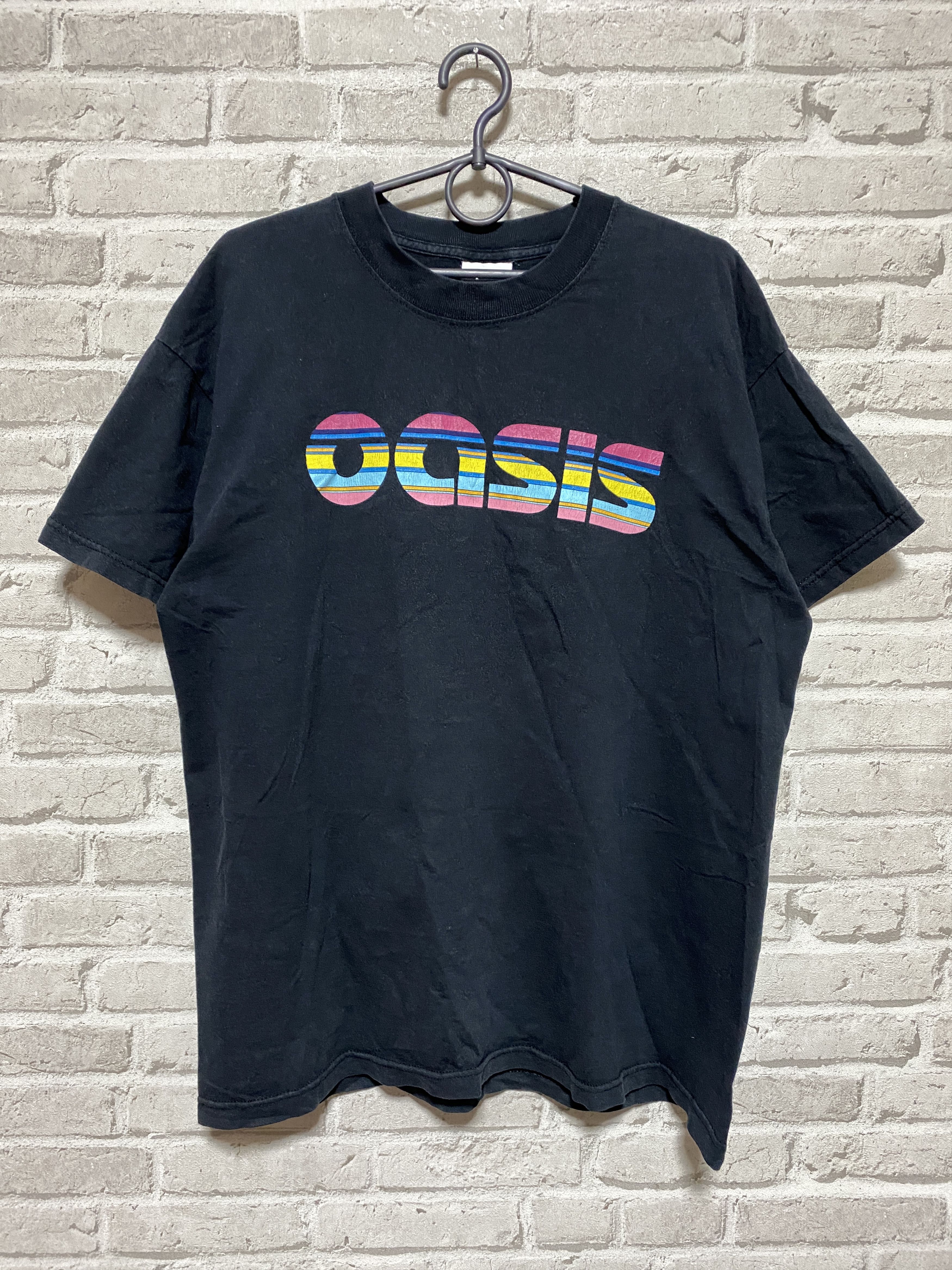 image of Band Tees x Rock T Shirt Oasis 90's Vintage Tee in Black, Men's (Size Large)