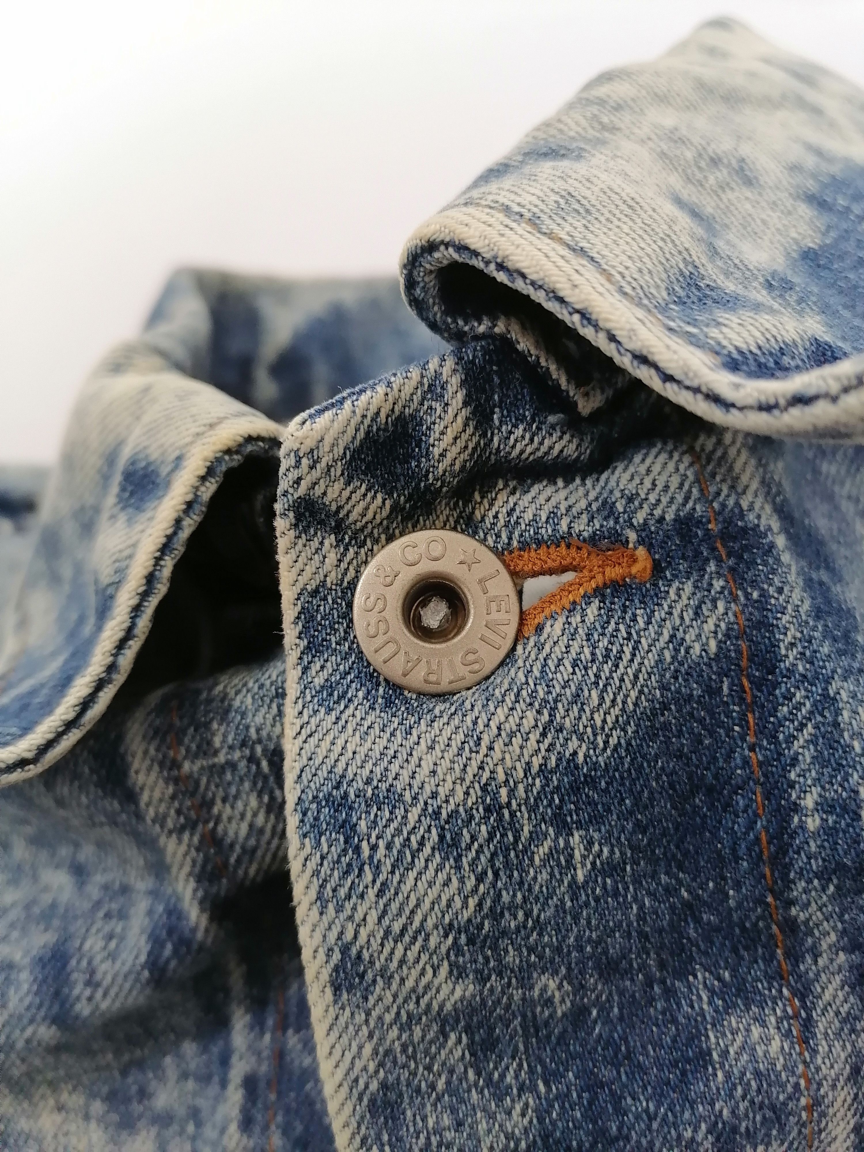 Levi's × Levi's Vintage Clothing 70701XX Levi's Strauss Acid Wash Denim Jacket Size US L / EU 52-54 / 3 - 3 Thumbnail