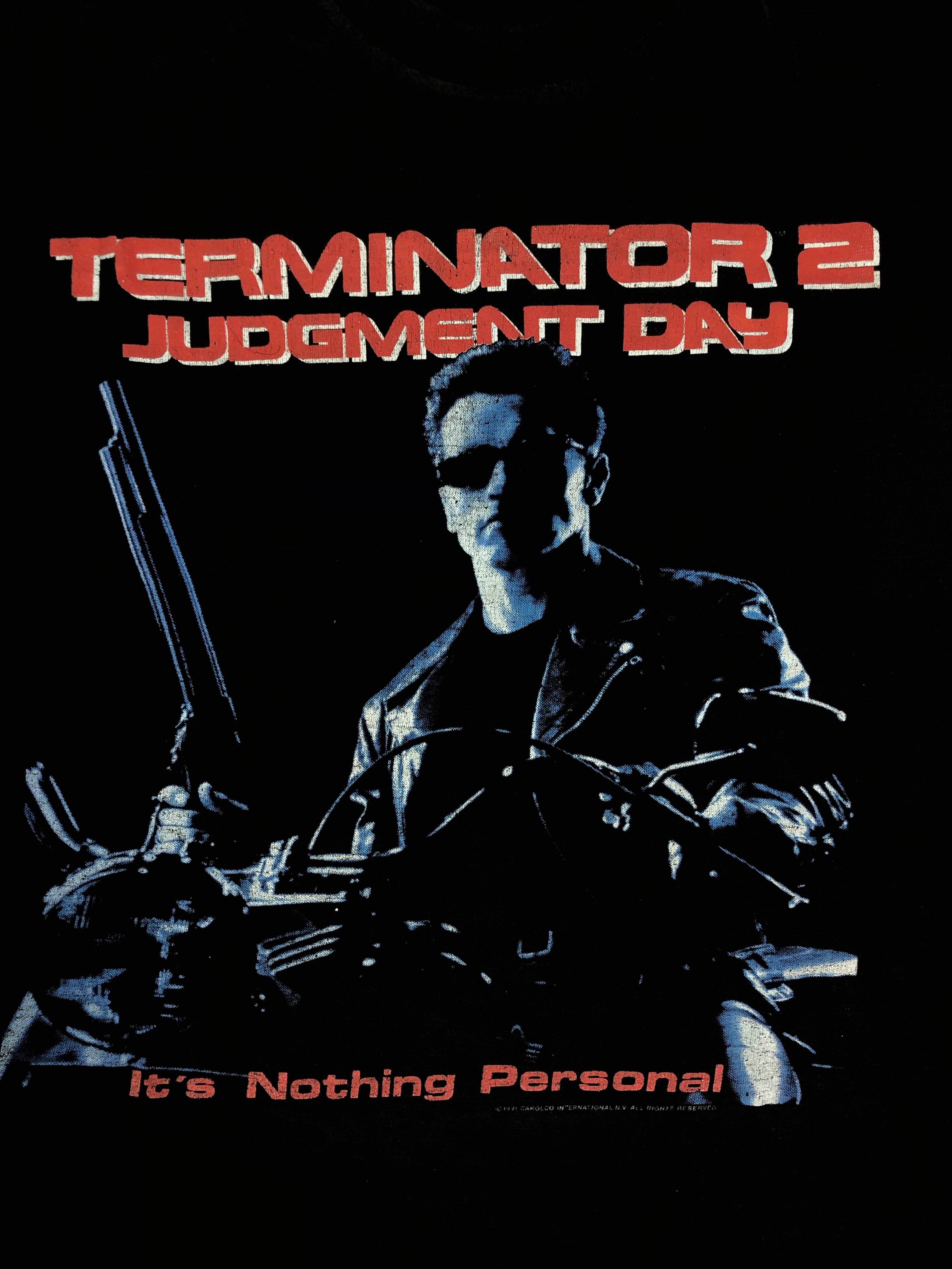 Universal Studios Vintage 1991 Terminator 2 (Lord of the Rings Kill Bill) Size US M / EU 48-50 / 2 - 3 Thumbnail