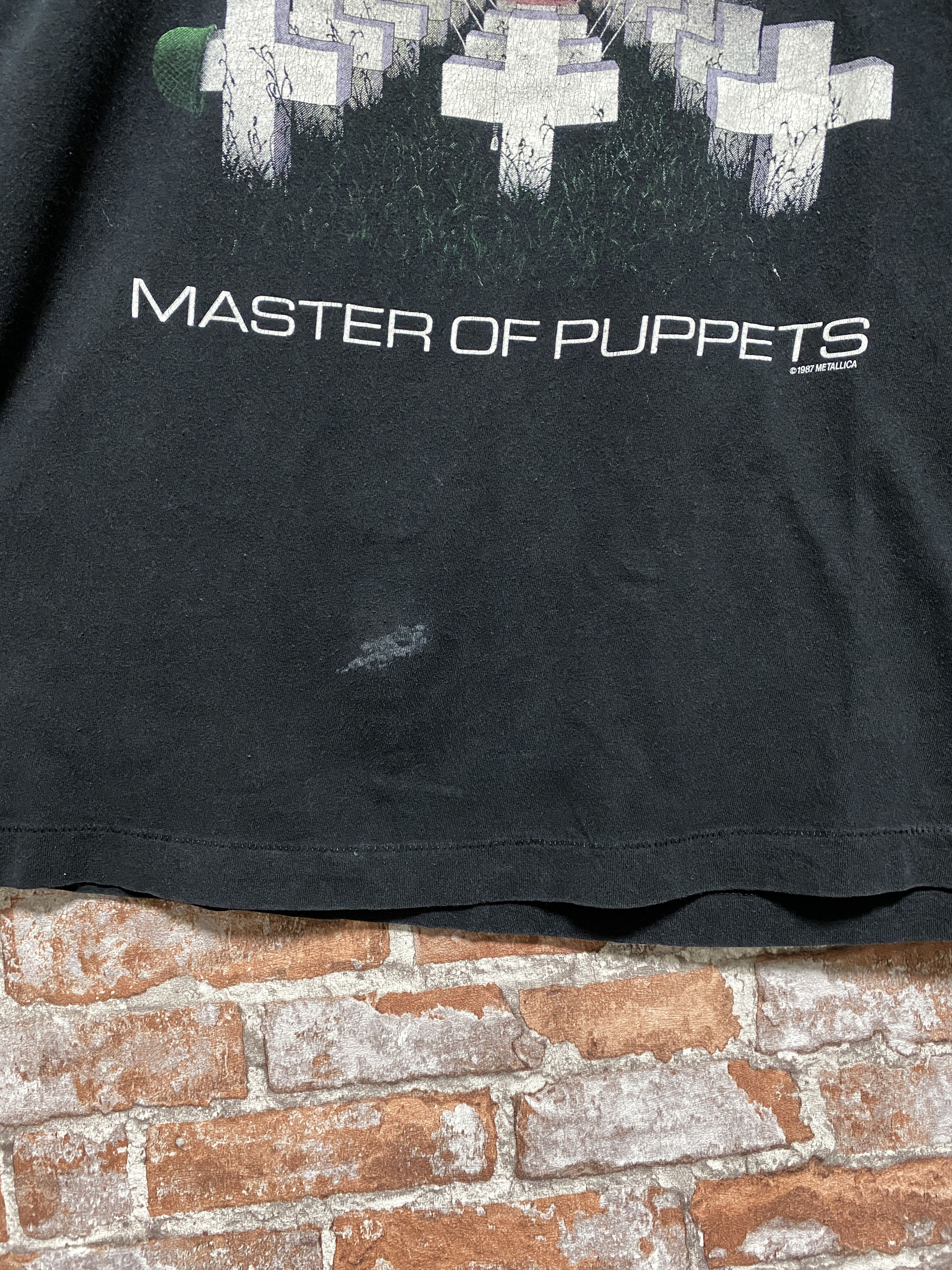 Band Tees Metallica 1987 Vintage Muster of Puppets tee Size US XL / EU 56 / 4 - 8 Thumbnail