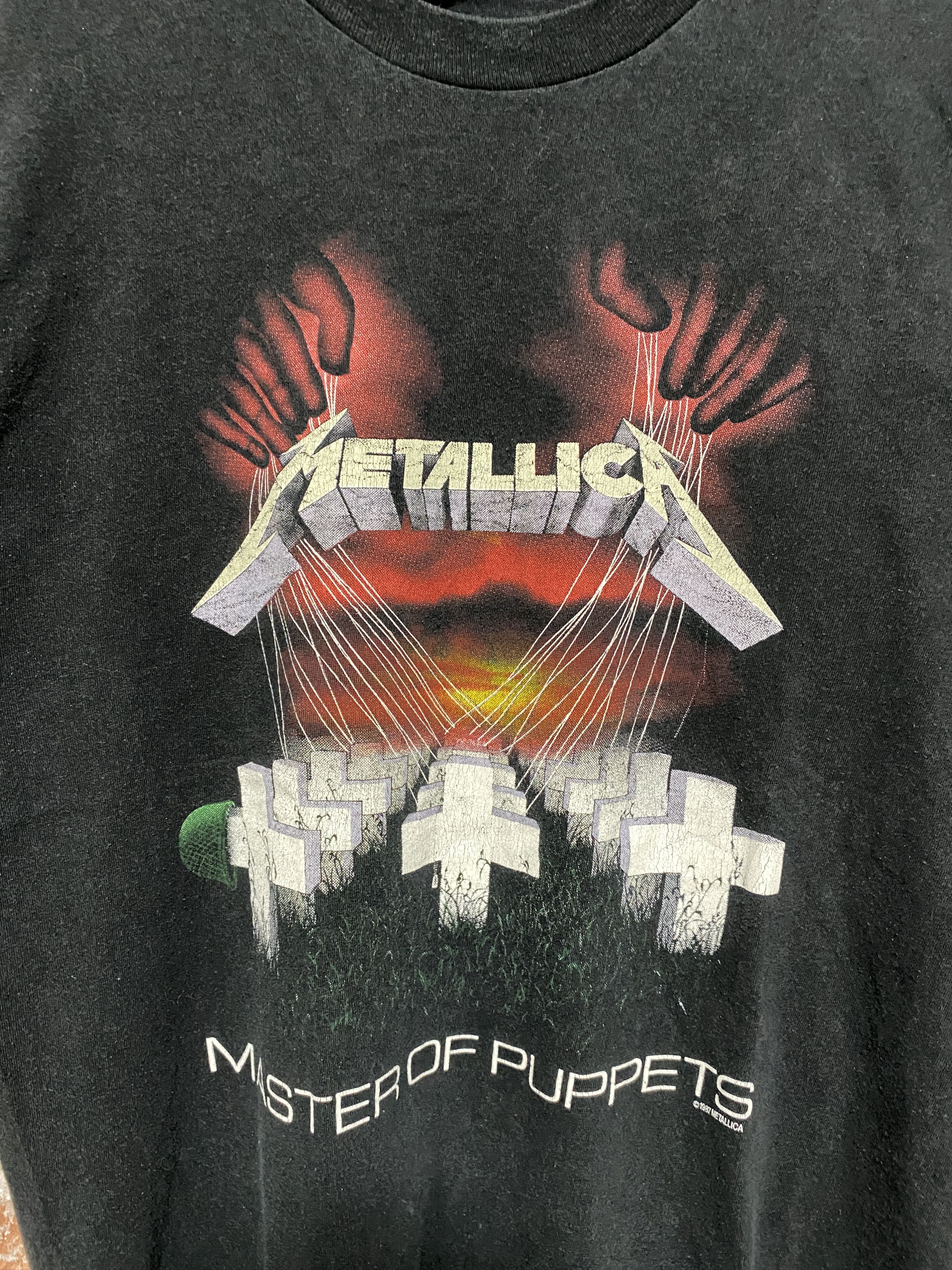 Band Tees Metallica 1987 Vintage Muster of Puppets tee Size US XL / EU 56 / 4 - 5 Thumbnail
