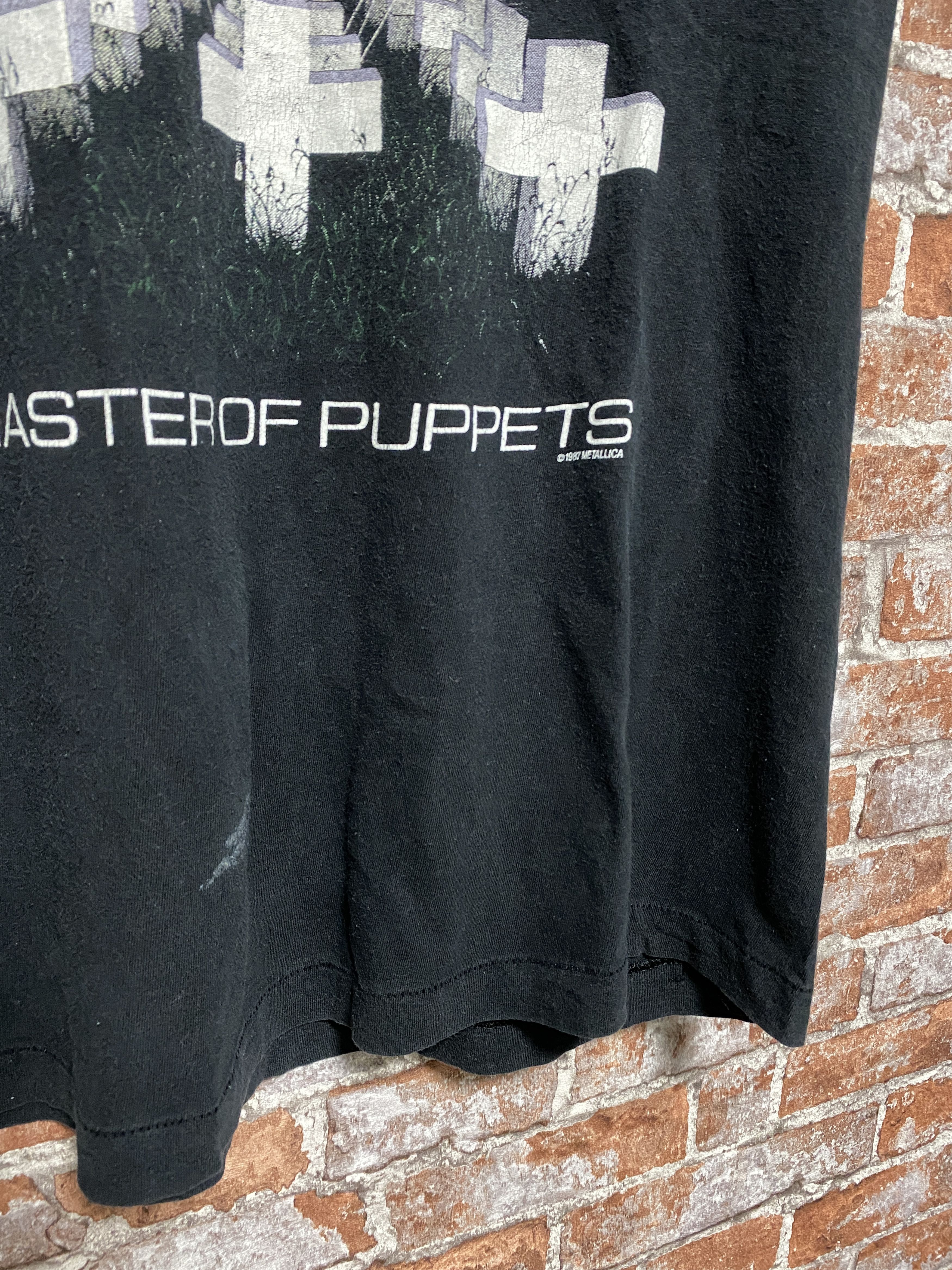 Band Tees Metallica 1987 Vintage Muster of Puppets tee Size US XL / EU 56 / 4 - 6 Thumbnail
