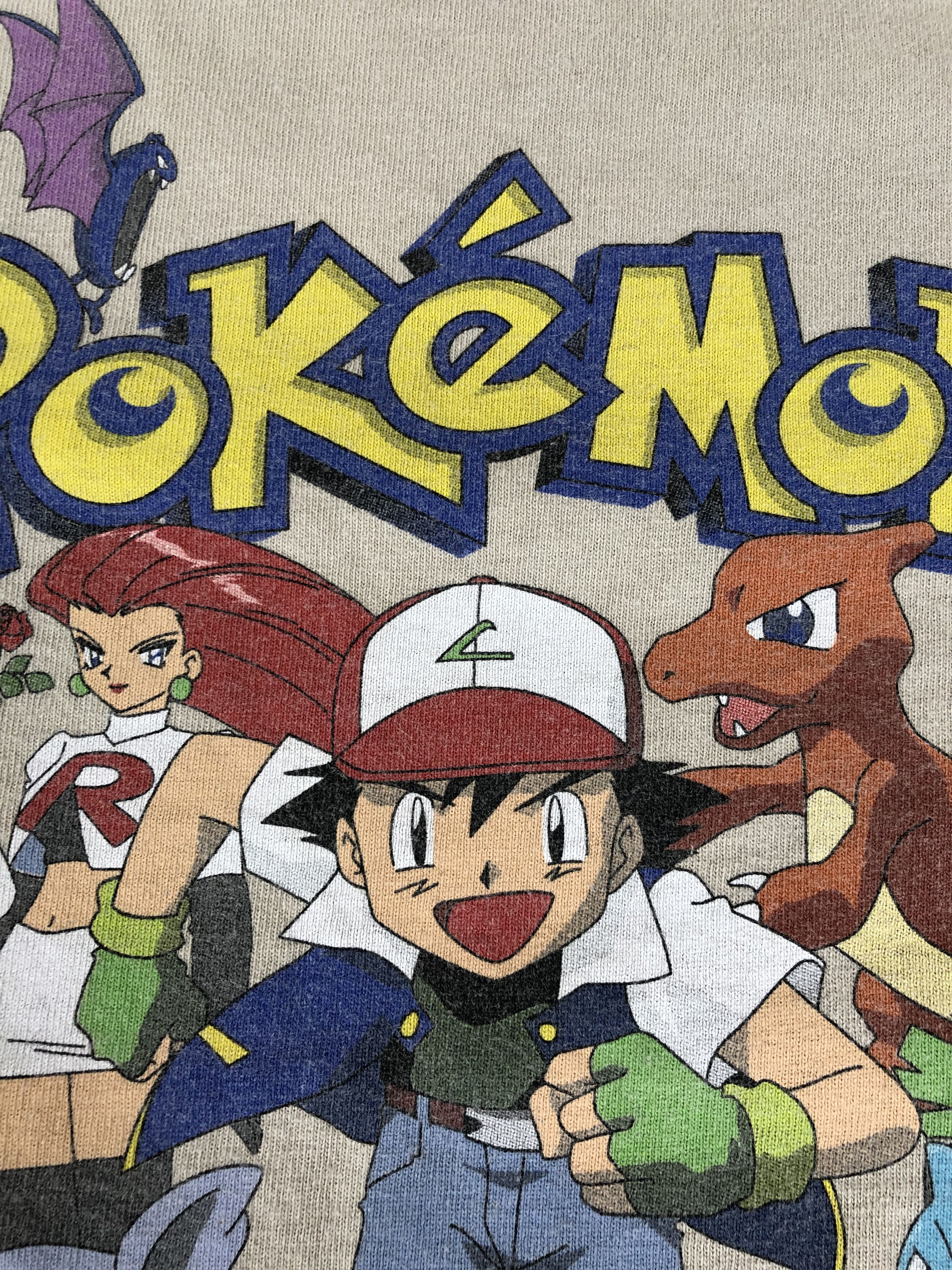 Nintendo Vintage 1999 Pokemon (Dragon Ball One Piece Sailor Moon) Size US S / EU 44-46 / 1 - 4 Thumbnail