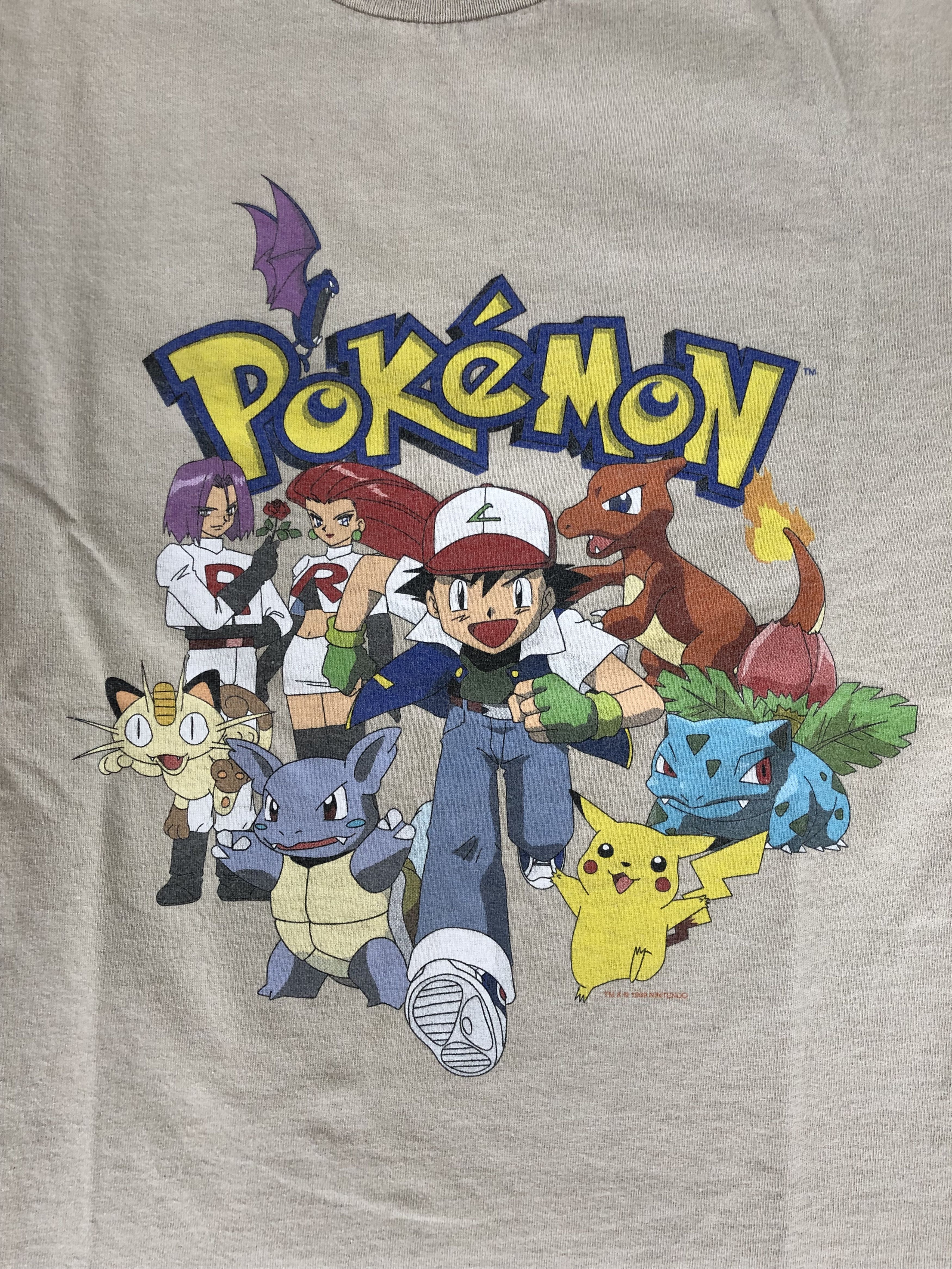 Nintendo Vintage 1999 Pokemon (Dragon Ball One Piece Sailor Moon) Size US S / EU 44-46 / 1 - 3 Thumbnail