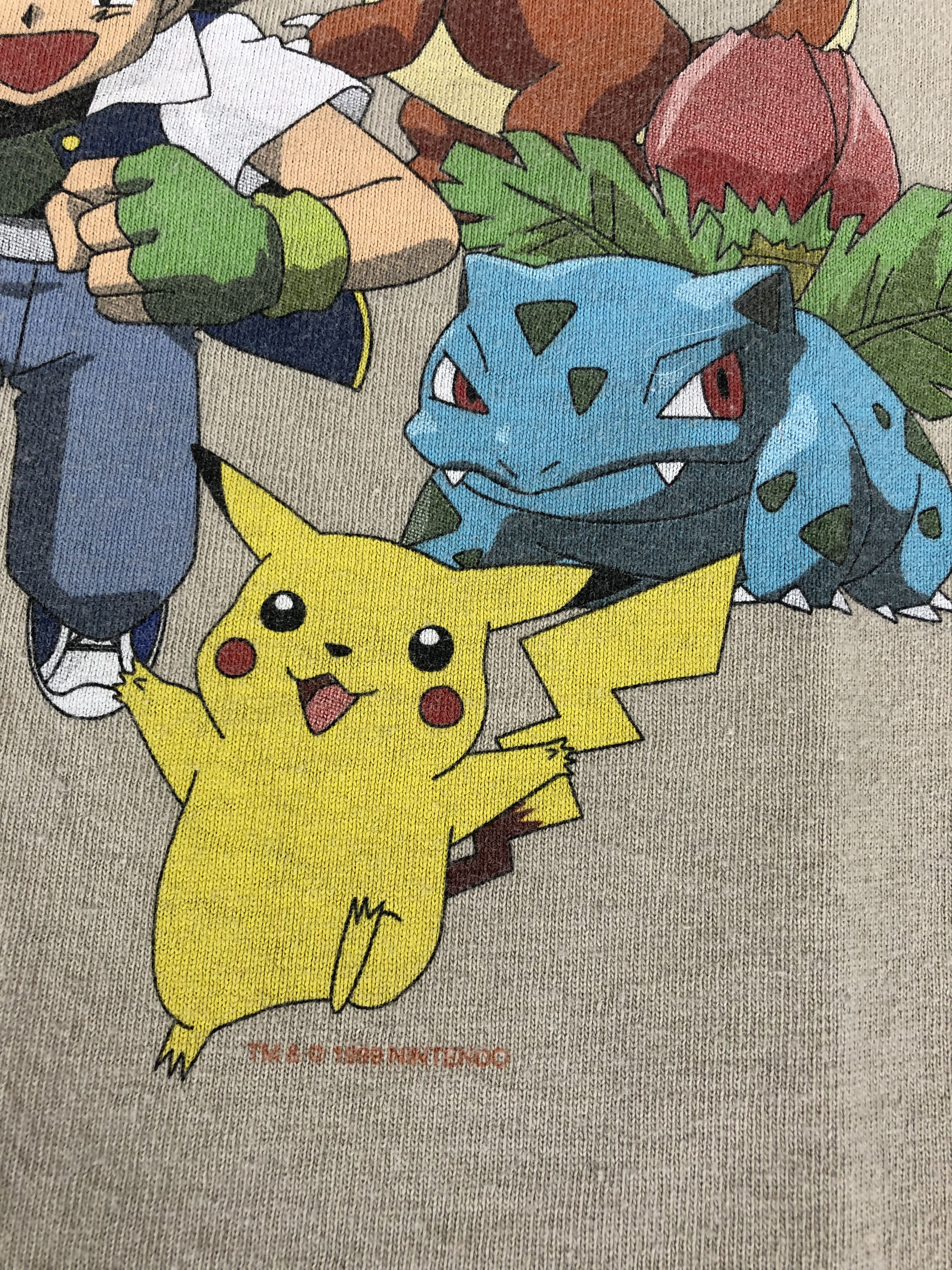 Nintendo Vintage 1999 Pokemon (Dragon Ball One Piece Sailor Moon) Size US S / EU 44-46 / 1 - 6 Thumbnail