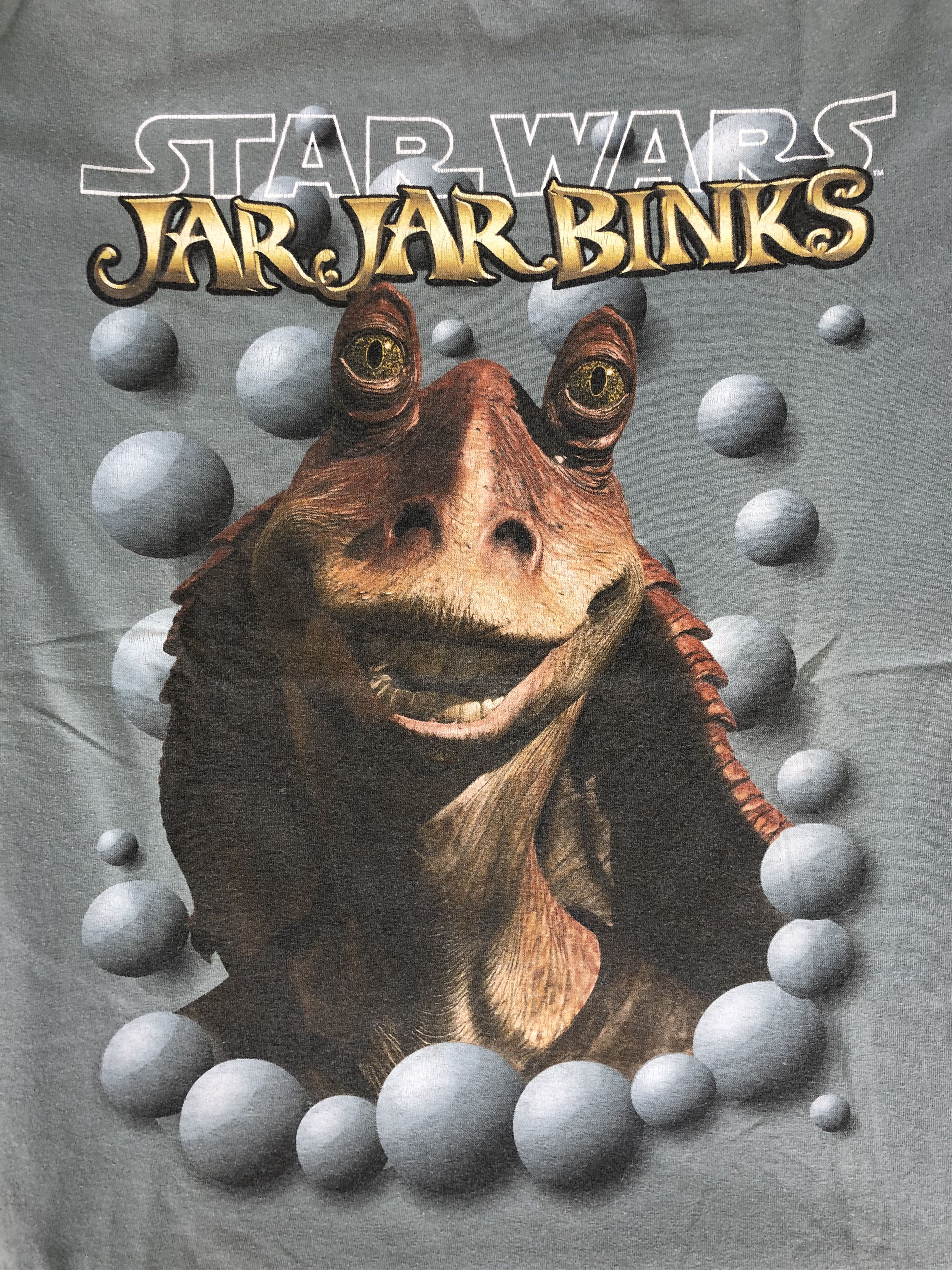 Star Wars Vintage 90s Star Wars Jar Jar Binks Episode One (Stra Trek) Size US M / EU 48-50 / 2 - 3 Thumbnail