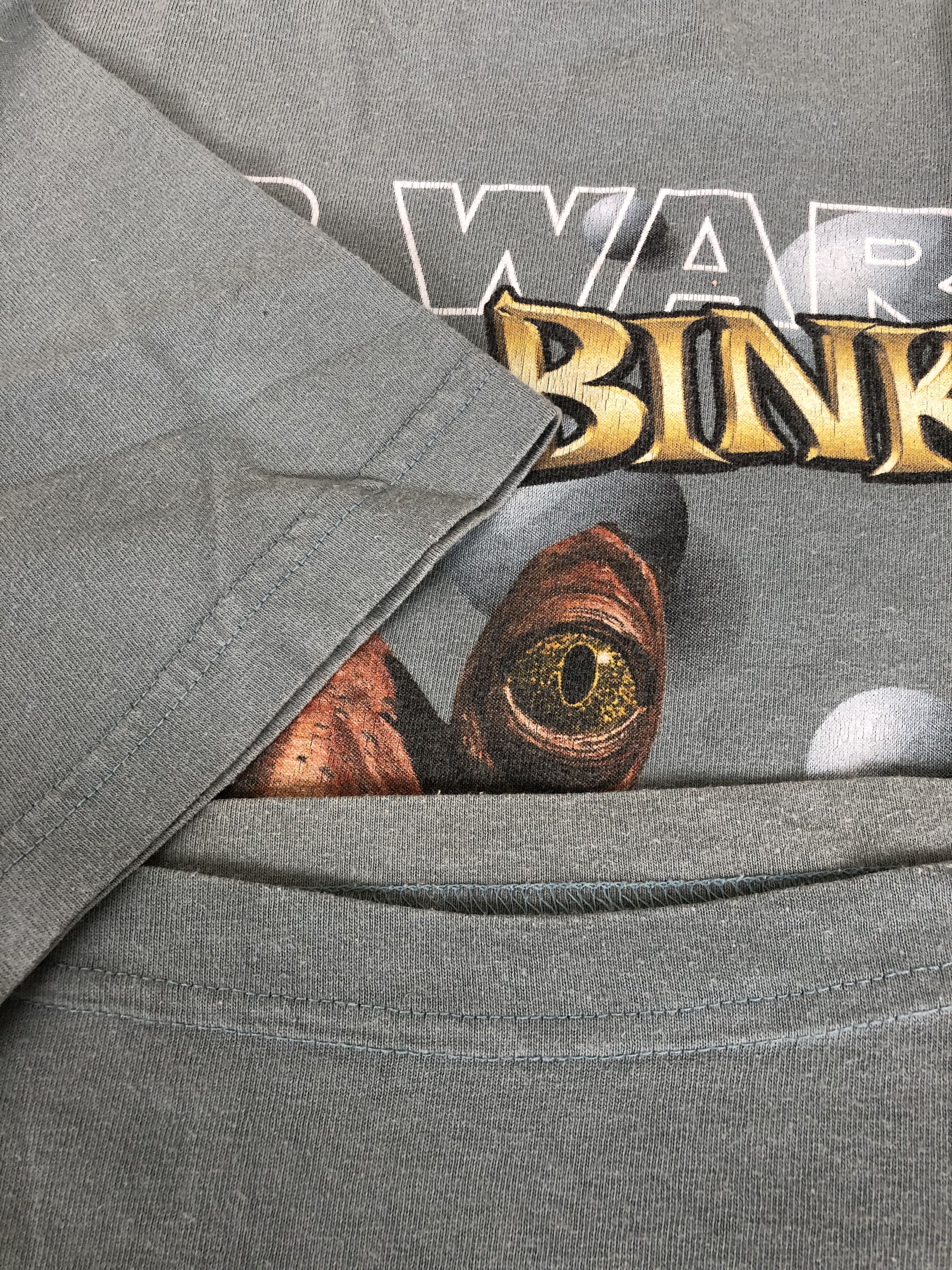 Star Wars Vintage 90s Star Wars Jar Jar Binks Episode One (Stra Trek) Size US M / EU 48-50 / 2 - 7 Thumbnail