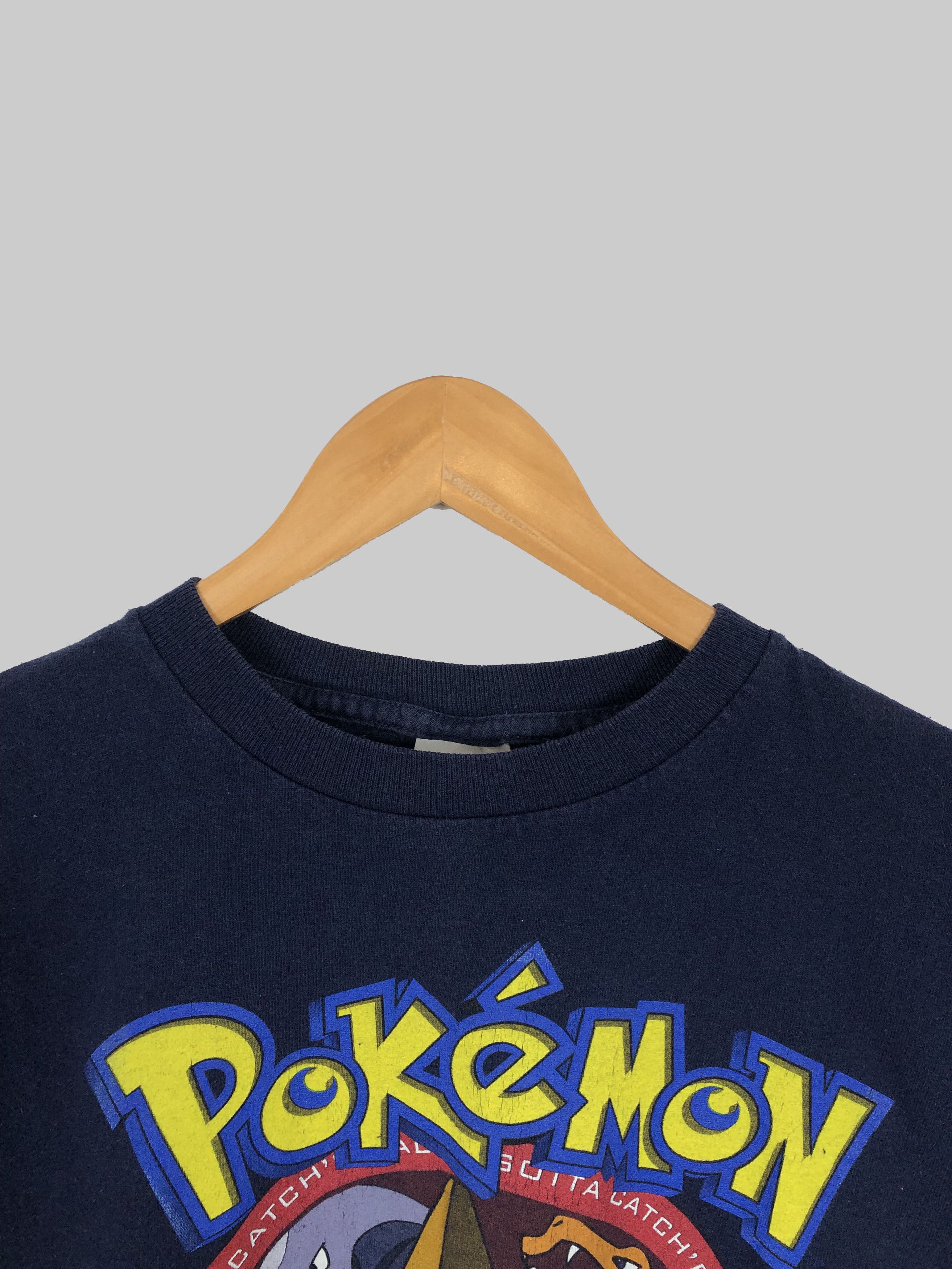 Nintendo Vintage 1999 Pokemon Gotta Catch Em All (Dragon Ball) Size US M / EU 48-50 / 2 - 2 Thumbnail