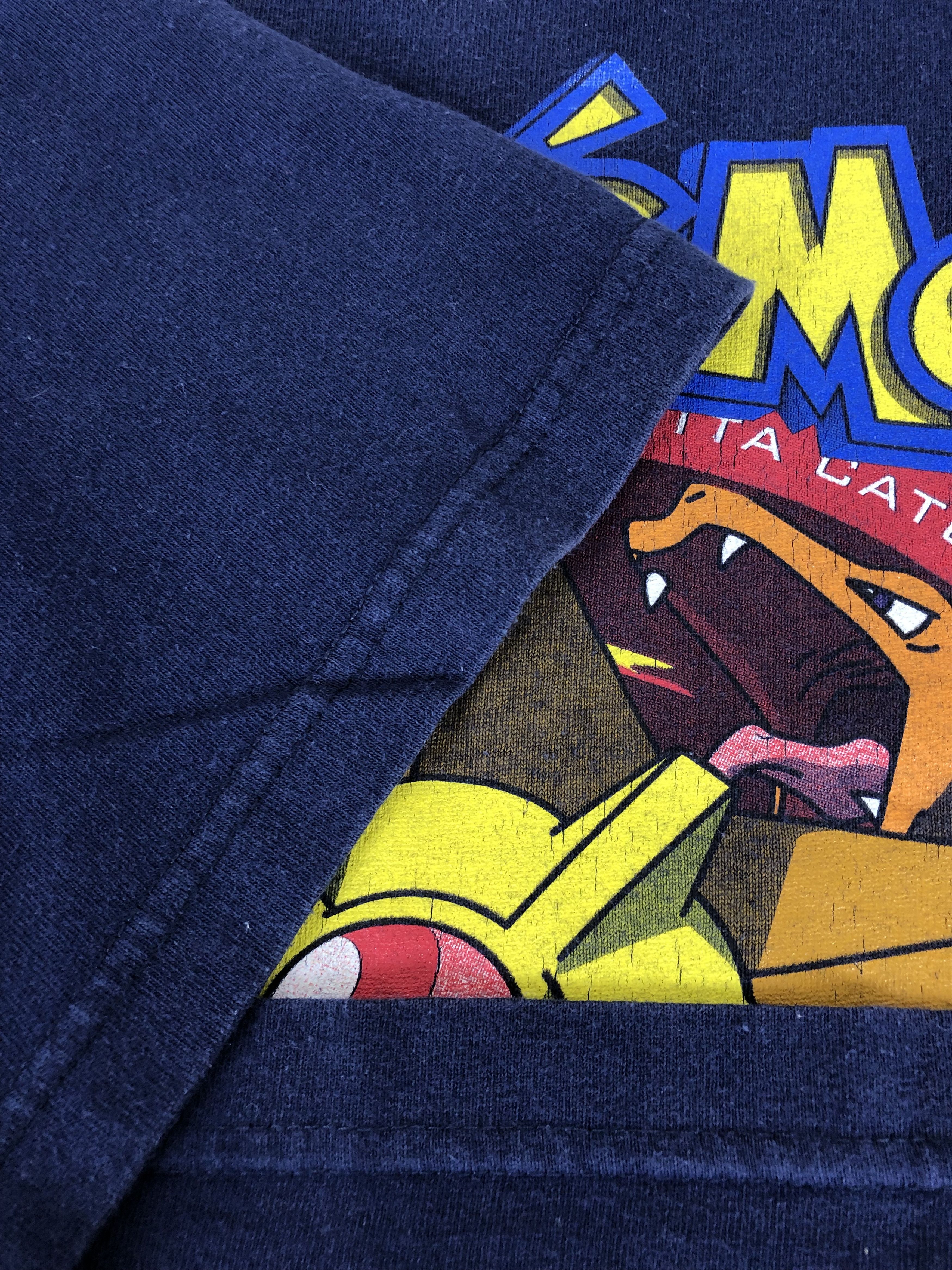 Nintendo Vintage 1999 Pokemon Gotta Catch Em All (Dragon Ball) Size US M / EU 48-50 / 2 - 6 Thumbnail