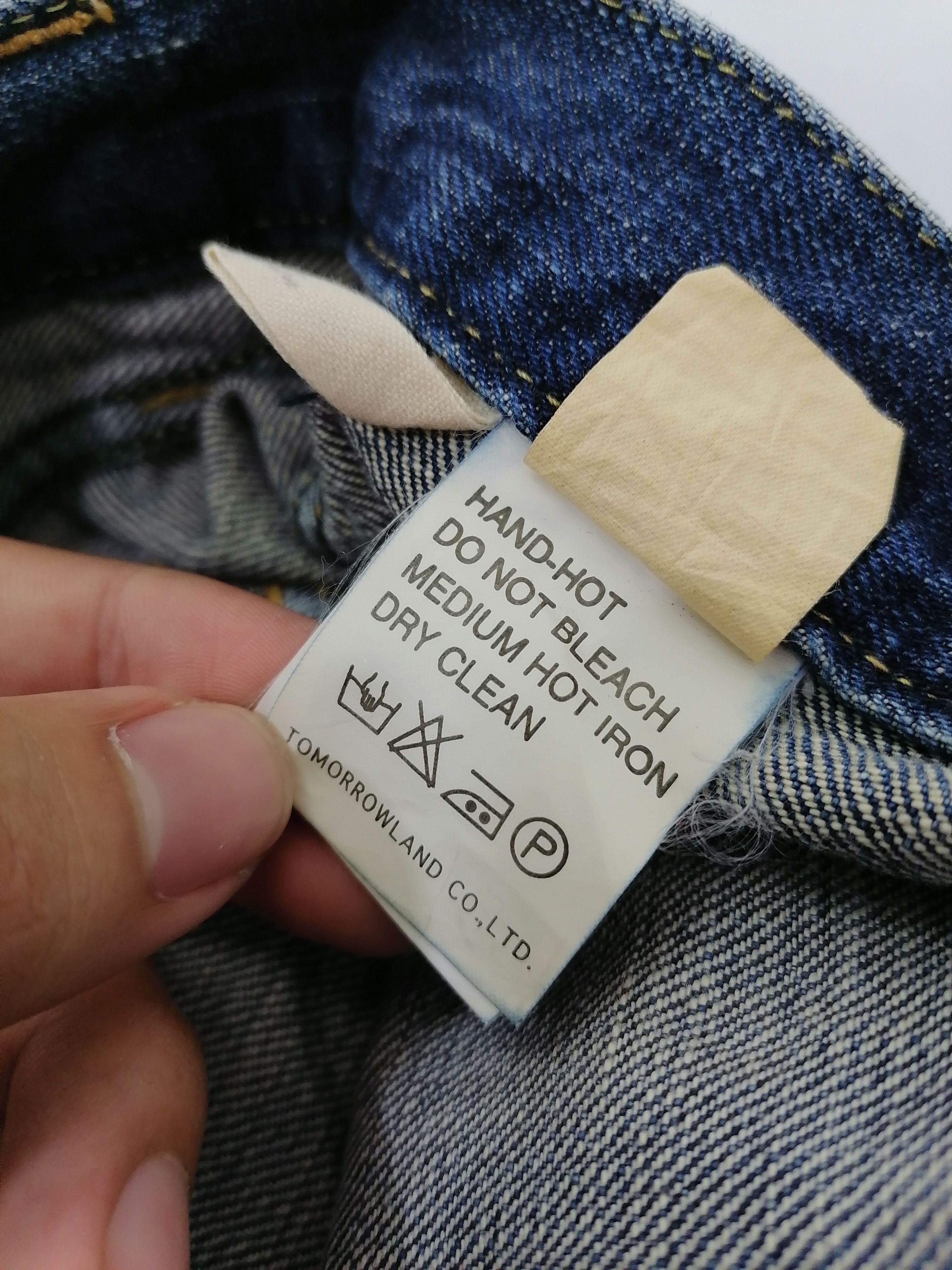 Japanese Brand World International Universal Denim Jeans Size US 33 - 6 Thumbnail