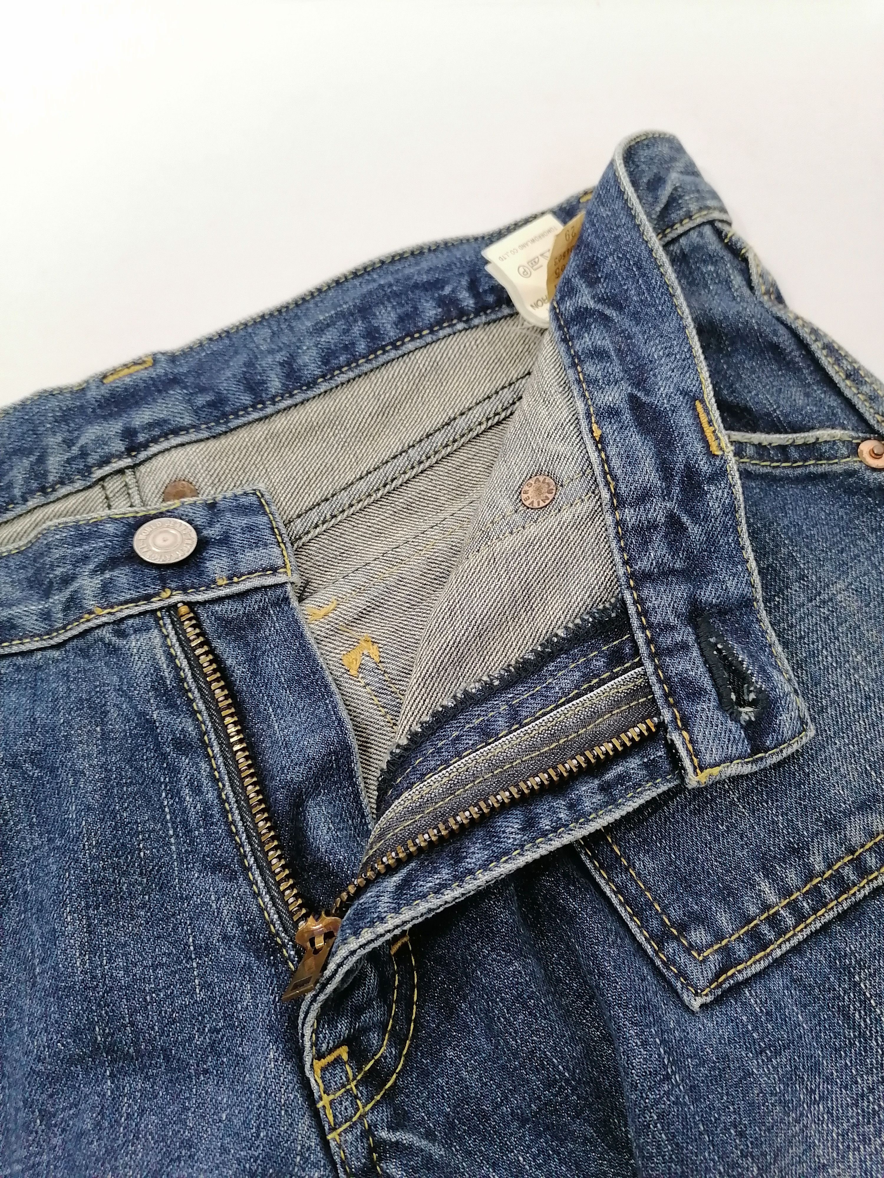 Japanese Brand World International Universal Denim Jeans Size US 33 - 4 Thumbnail