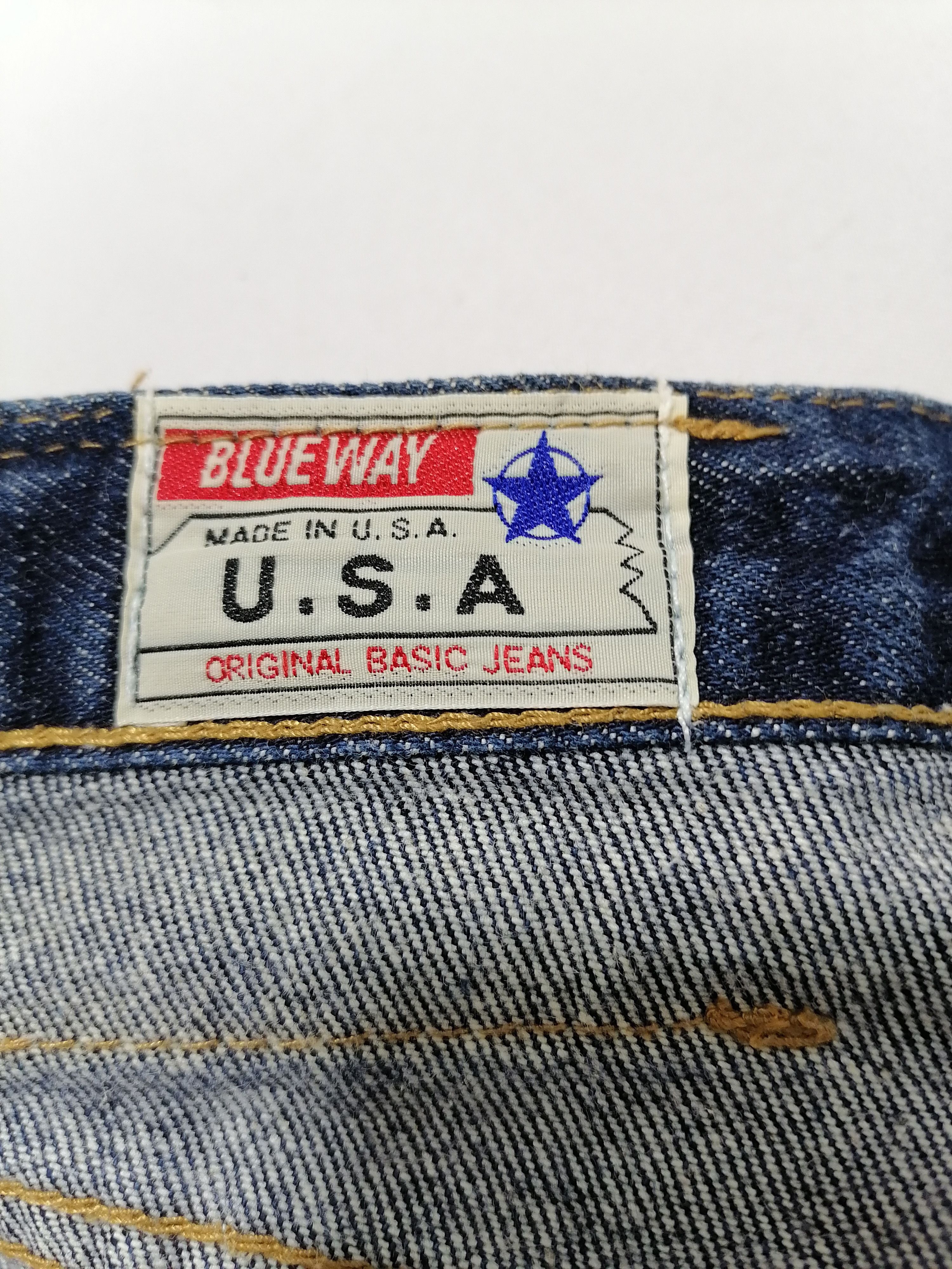 Other Blue Way U.S.A Denim Jeans Size US 31 - 5 Thumbnail