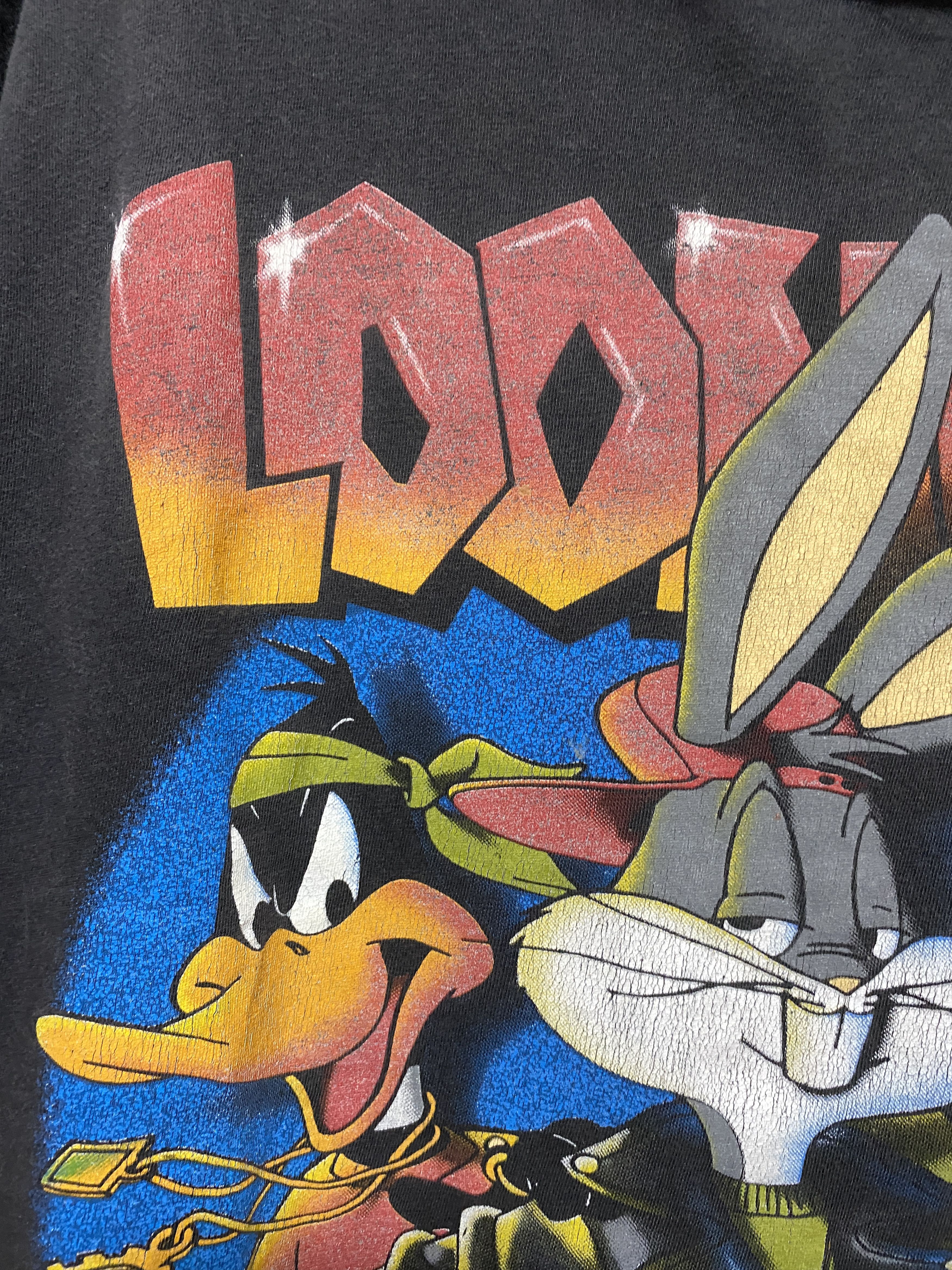 Cartoon Network Vintage 1992 Looney Tunes cartoon T-shirt Size US XL / EU 56 / 4 - 9 Thumbnail