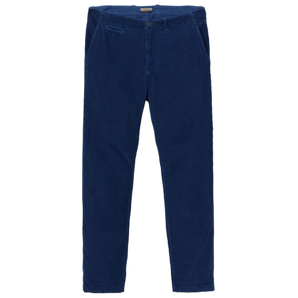 Napapijri Napapijri Magadan Corduroy Blue Pants | Grailed