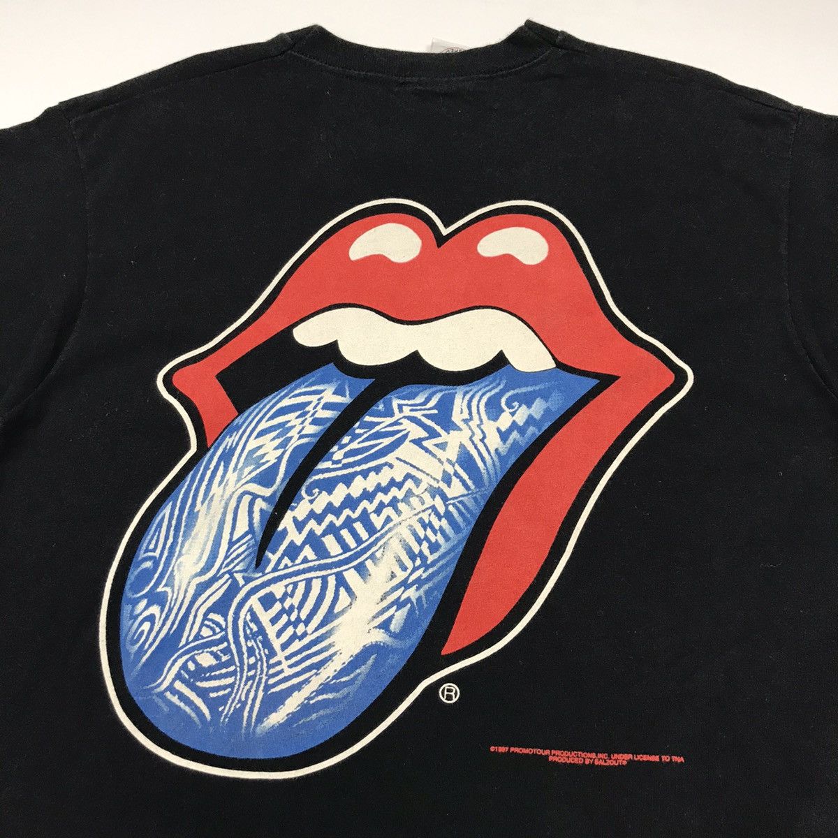 Band Tees × Vintage Vintage THE ROLLING STONES nice design promo t-shirt Size US L / EU 52-54 / 3 - 3 Thumbnail