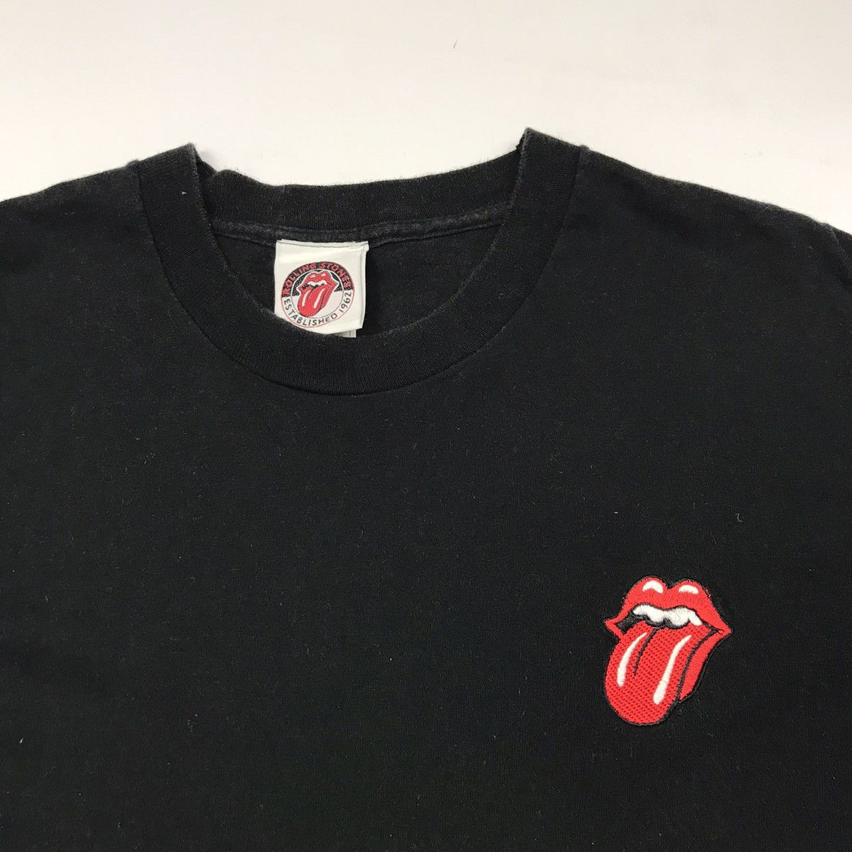 Band Tees × Vintage Vintage THE ROLLING STONES nice design promo t-shirt Size US L / EU 52-54 / 3 - 4 Thumbnail