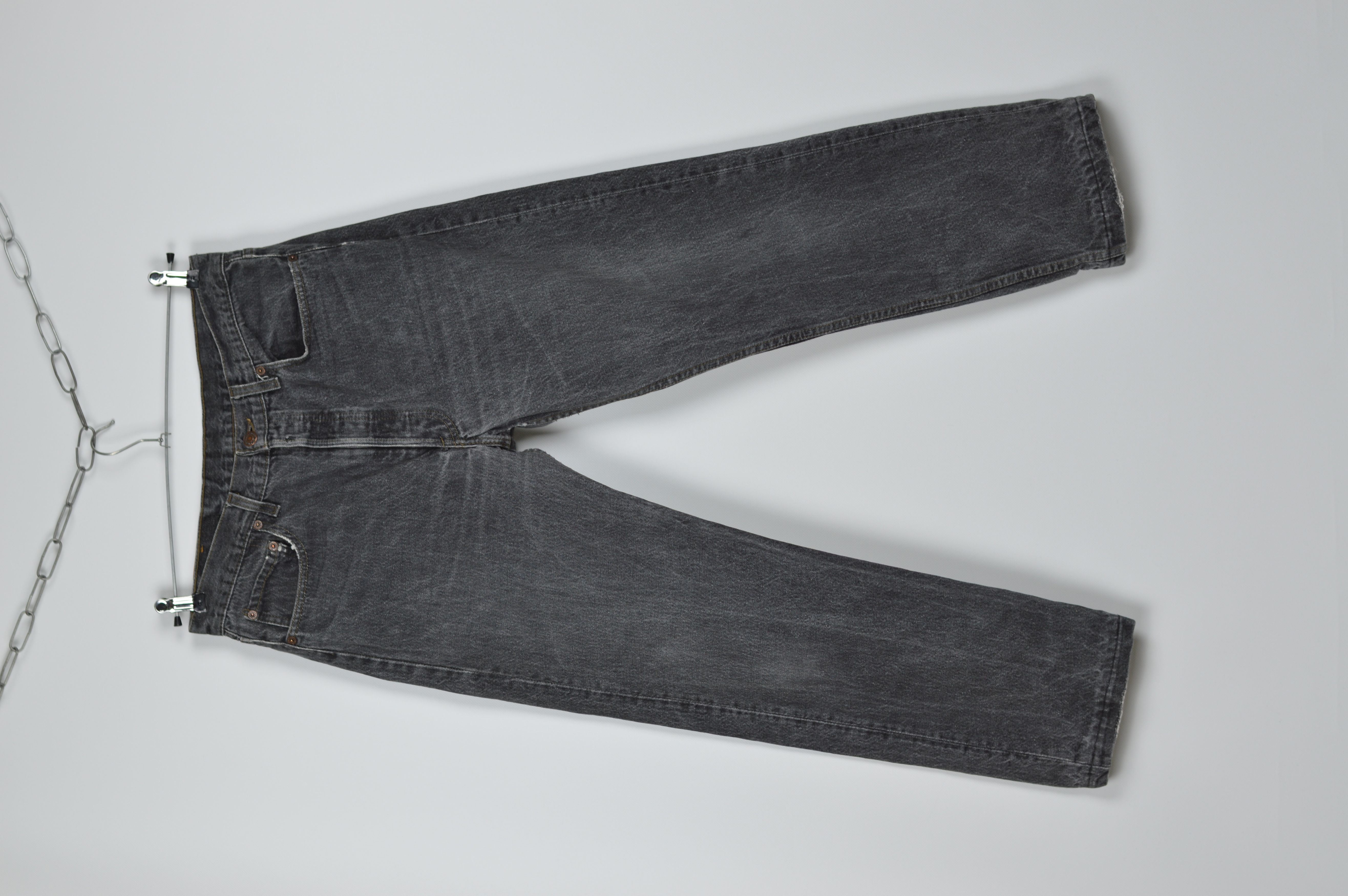 Levi's × Vintage Vintage Levis 501 Made in USA Jeans Grey Pant Size US 34 / EU 50 - 6 Thumbnail