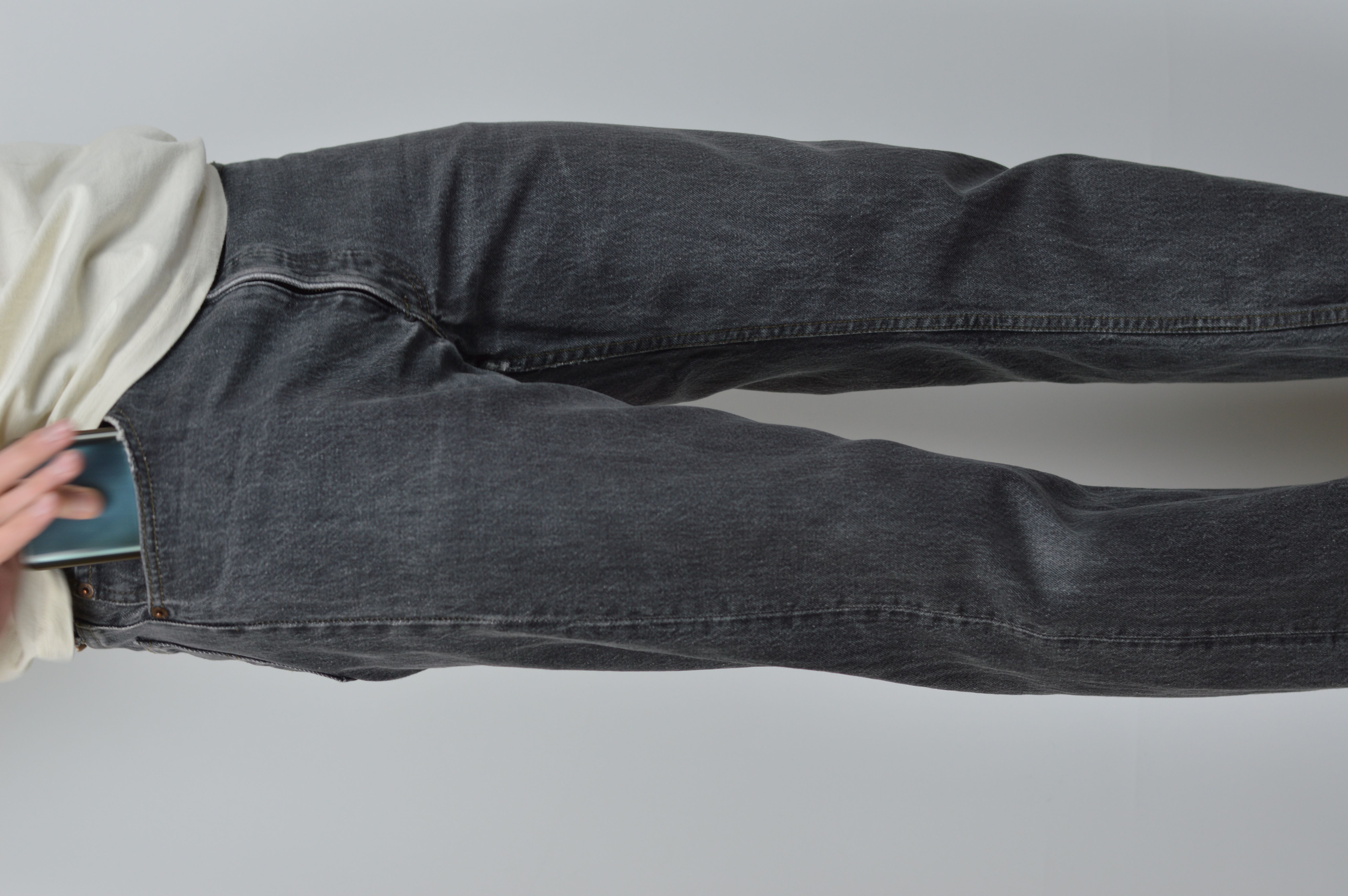Levi's × Vintage Vintage Levis 501 Made in USA Jeans Grey Pant Size US 34 / EU 50 - 4 Thumbnail