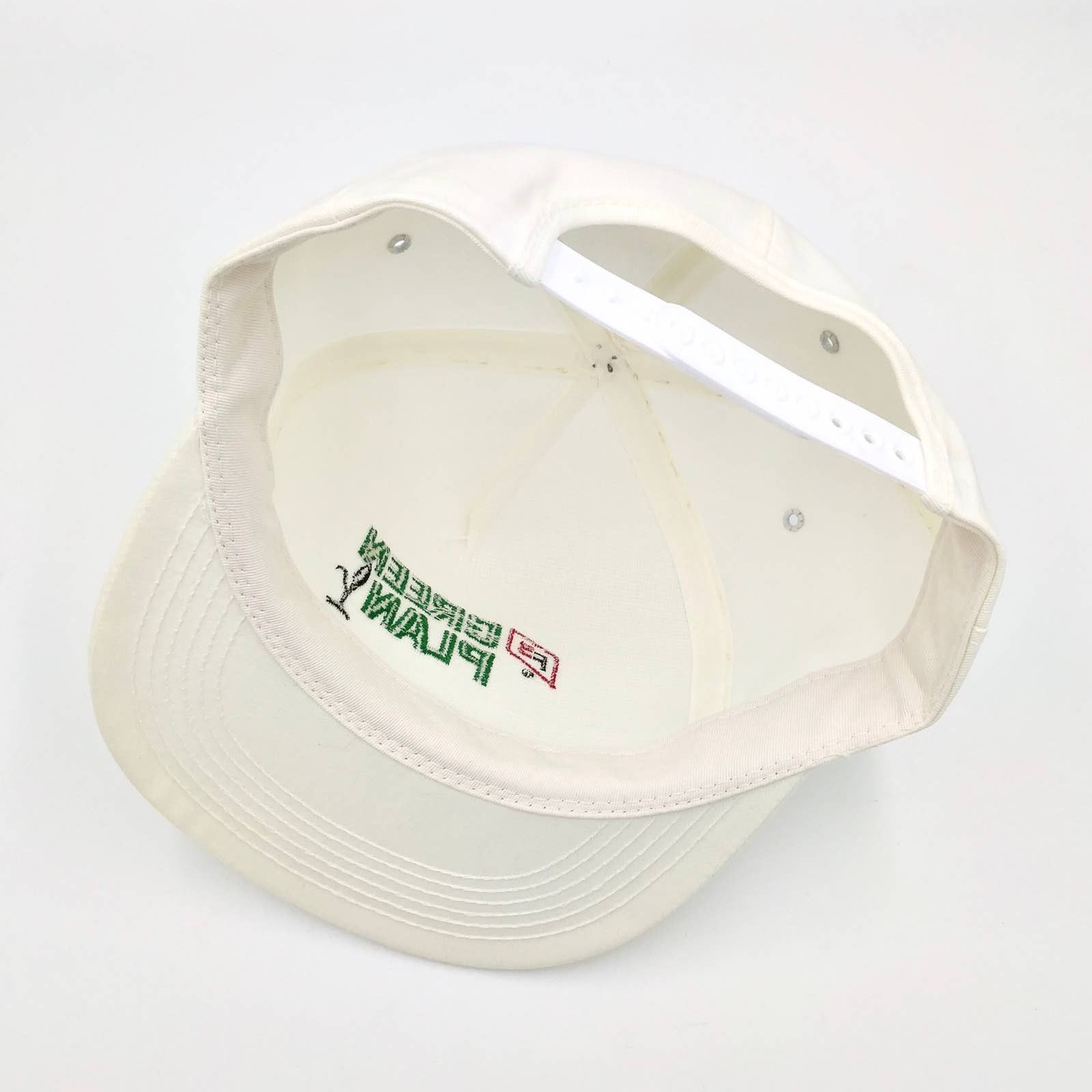 Vintage Vintage FS Green Plan Snapback Trucker Hat K-PRODUCTS Farm Size ONE SIZE - 7 Thumbnail