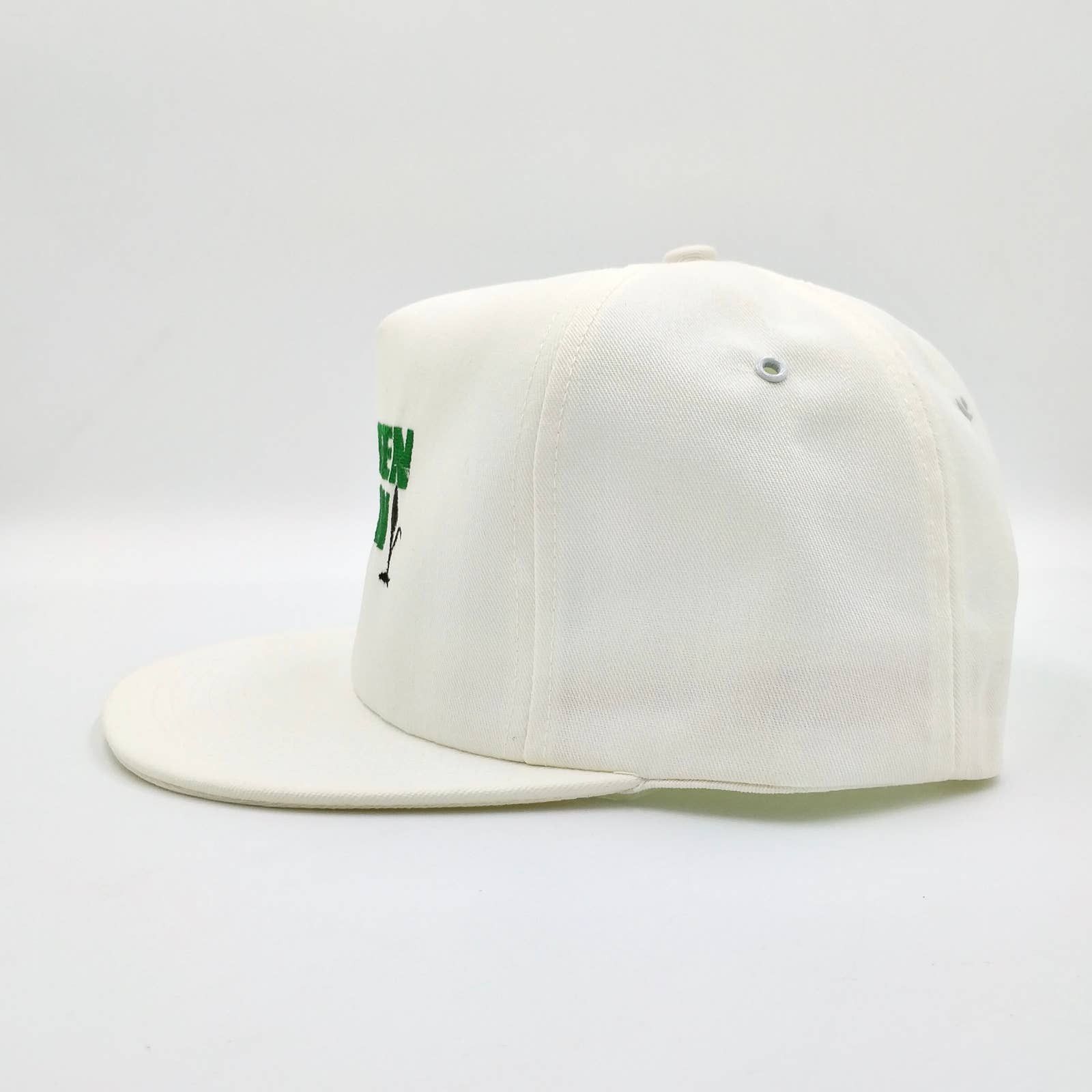 Vintage Vintage FS Green Plan Snapback Trucker Hat K-PRODUCTS Farm Size ONE SIZE - 4 Thumbnail