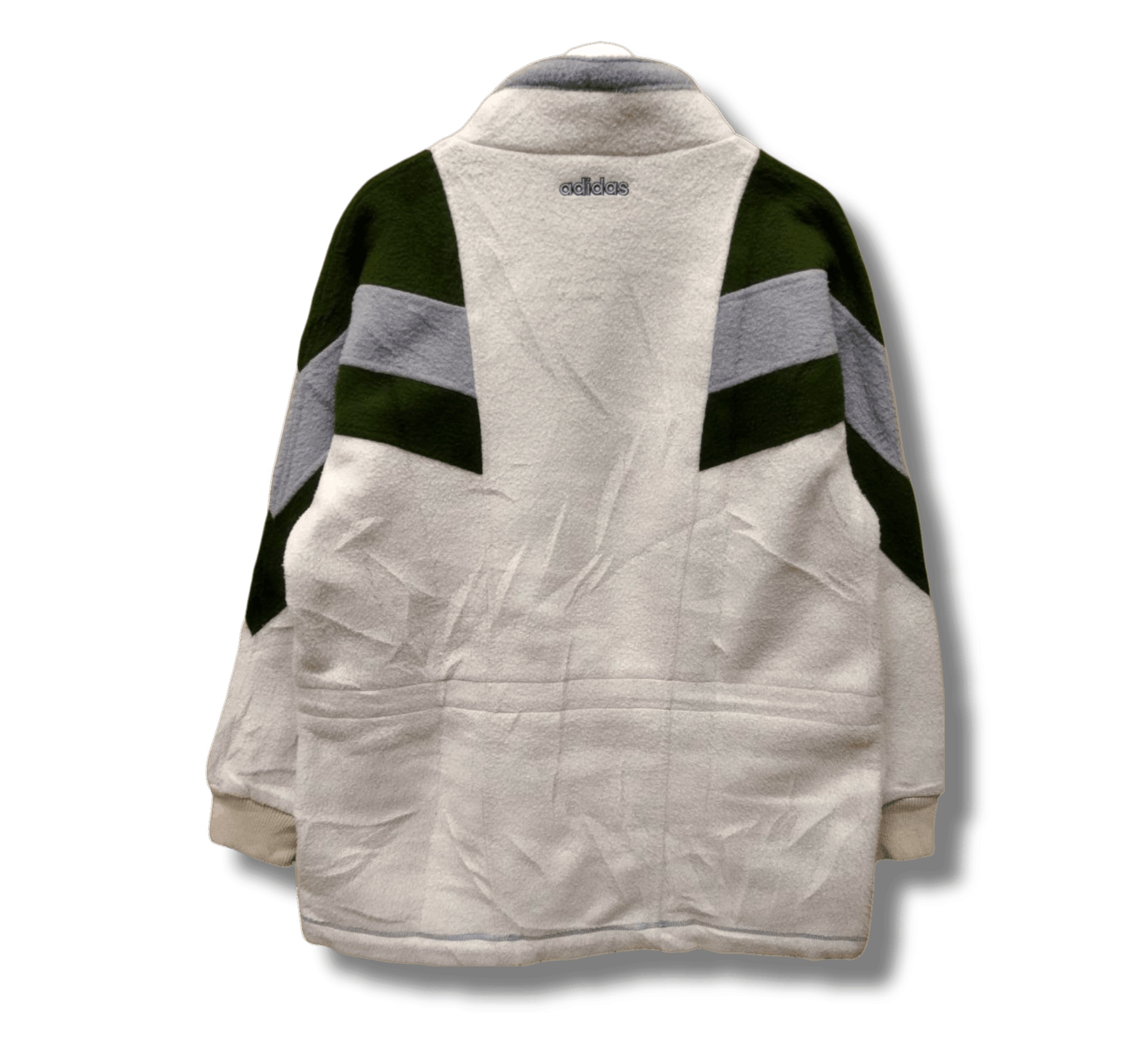 Adidas Vintage Adidas Trefoil Fleece Embroidery Spellout Size US L / EU 52-54 / 3 - 2 Thumbnail