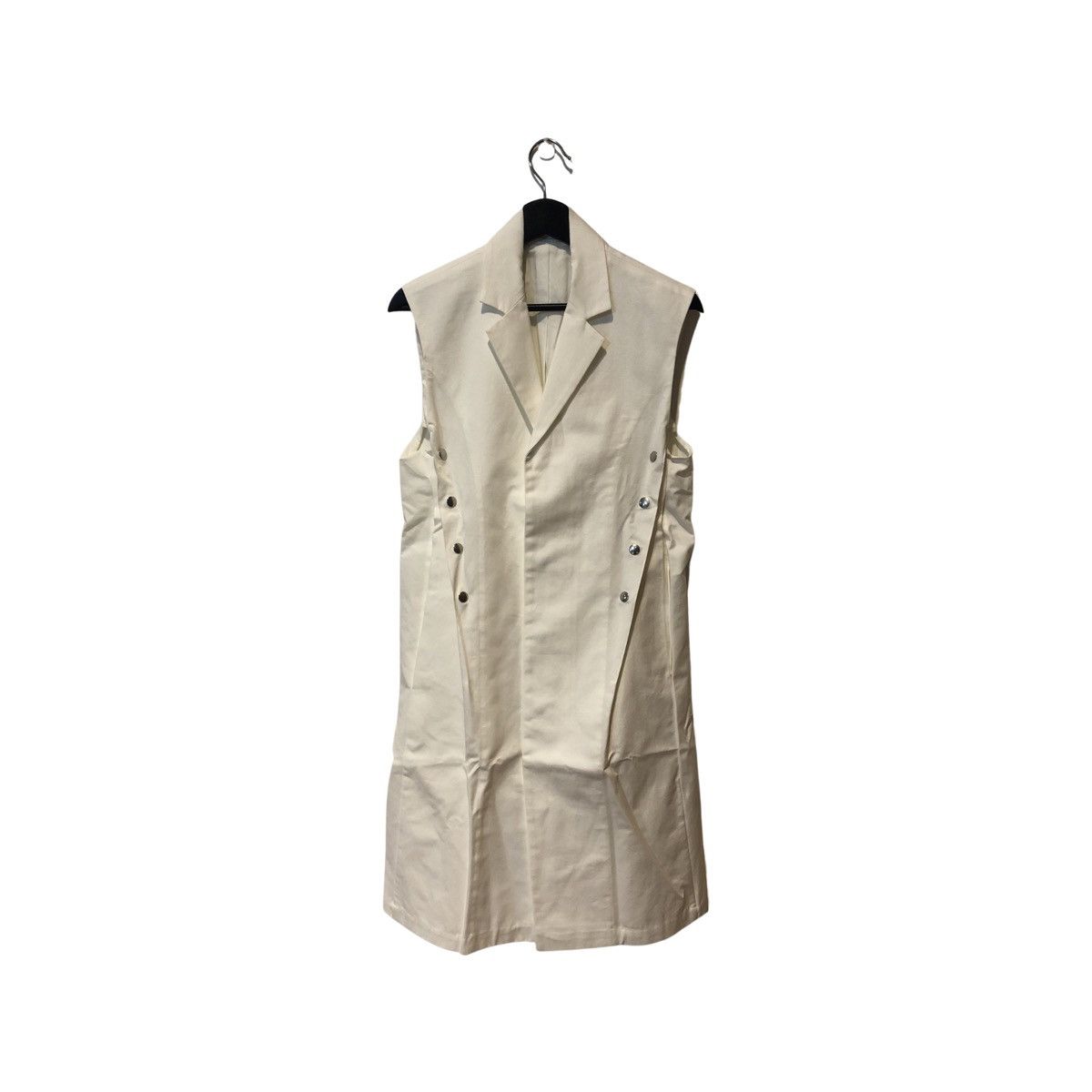 Kiko Kostadinov 0004 SLEEVELESS BUR SNAP COAT Size US S / EU 44-46 / 1 - 2 Thumbnail