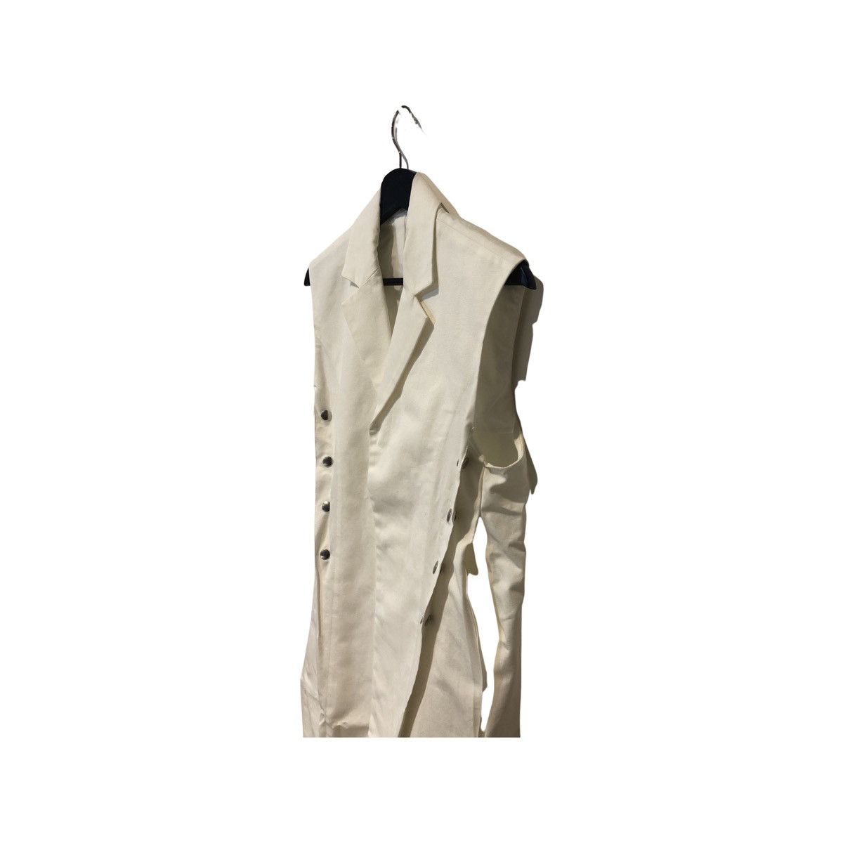 Kiko Kostadinov 0004 SLEEVELESS BUR SNAP COAT Size US S / EU 44-46 / 1 - 5 Thumbnail