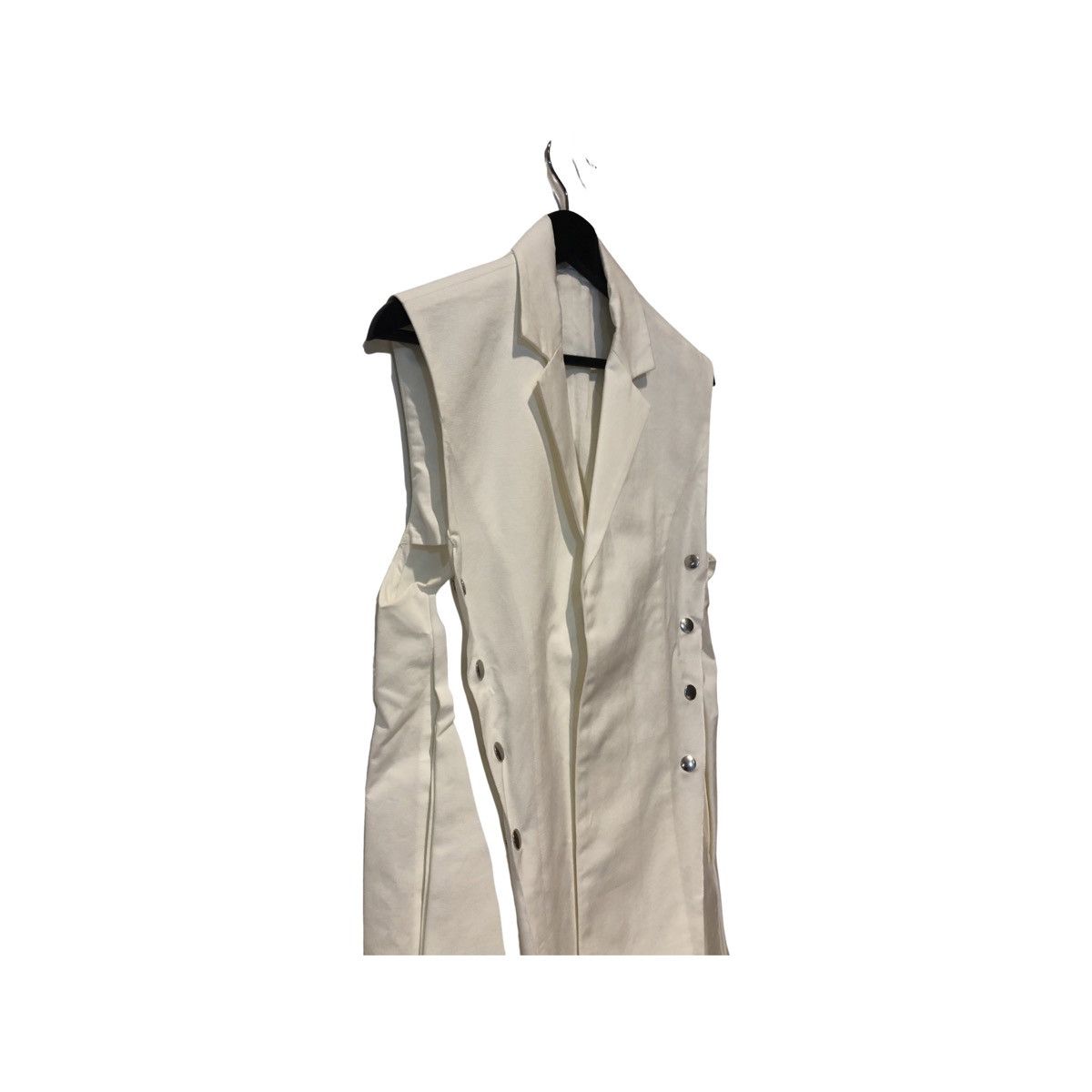 Kiko Kostadinov 0004 SLEEVELESS BUR SNAP COAT Size US S / EU 44-46 / 1 - 4 Thumbnail