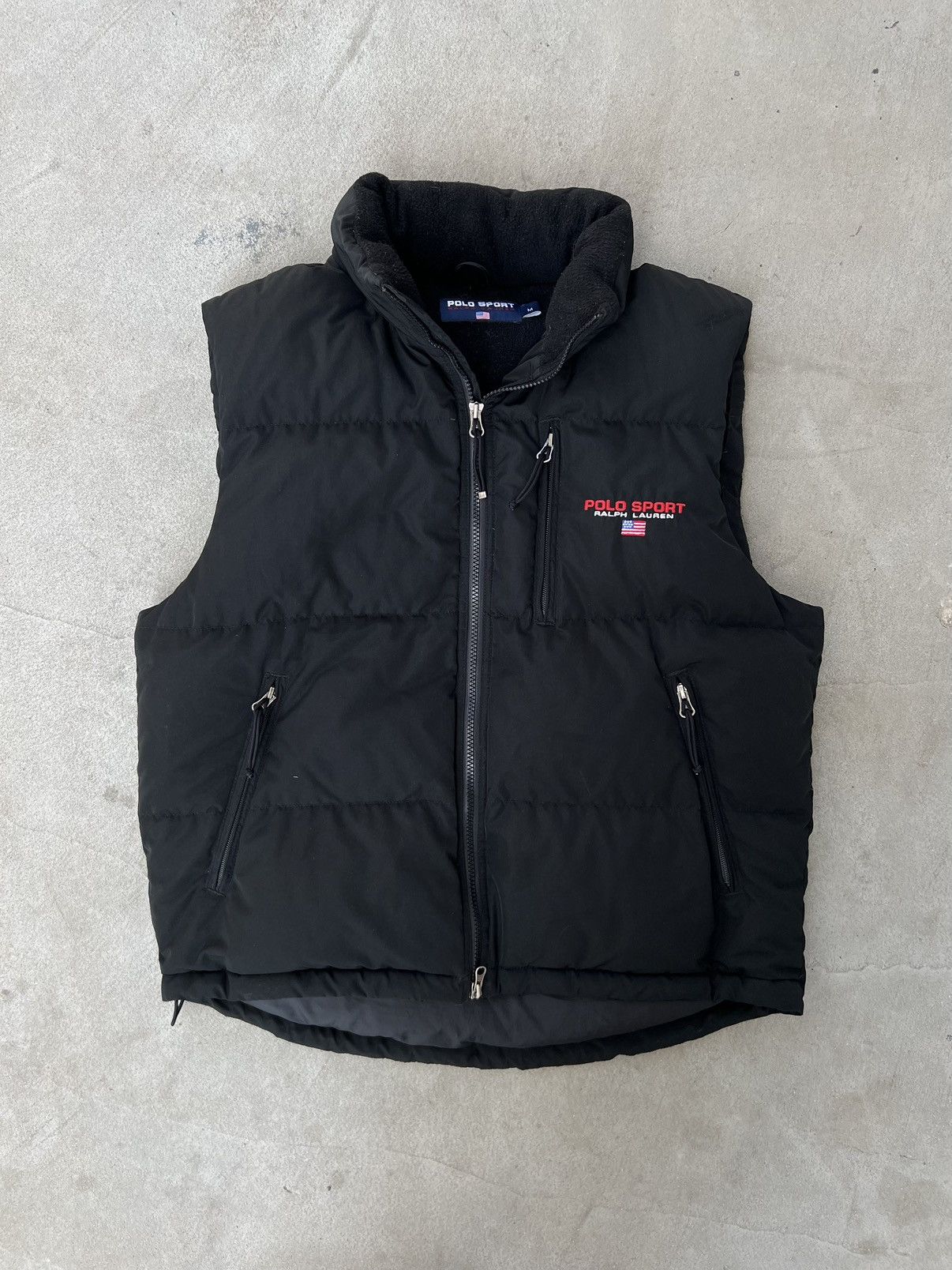Polo Ralph Lauren Polo Ralph Lauren Sport Down Vest Size US M / EU 48-50 / 2 - 2 Thumbnail