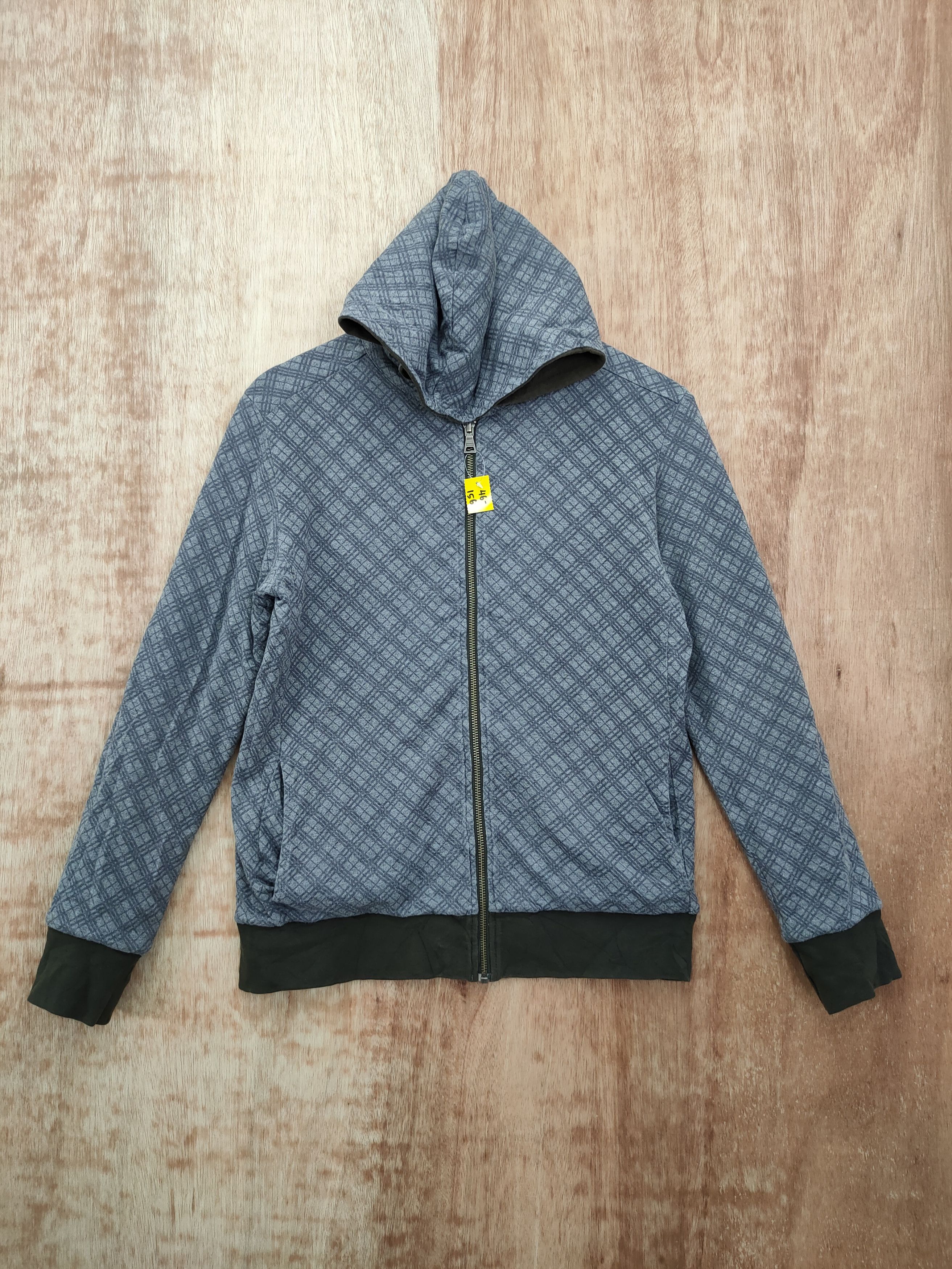 Burberry DL Burberry black label reversible hoodie japan #46-156 Size S / US 4 / IT 40 - 1 Thumbnail