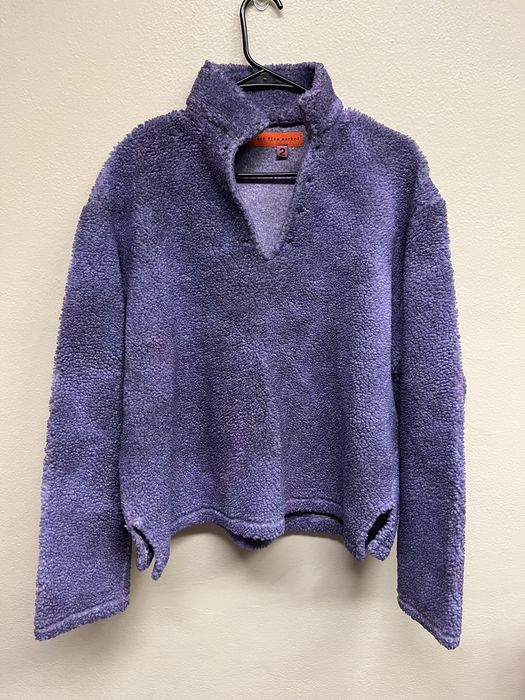 Cactus Plant Flea Market CPFM Grape Cowboy Pullover Fleece Purple