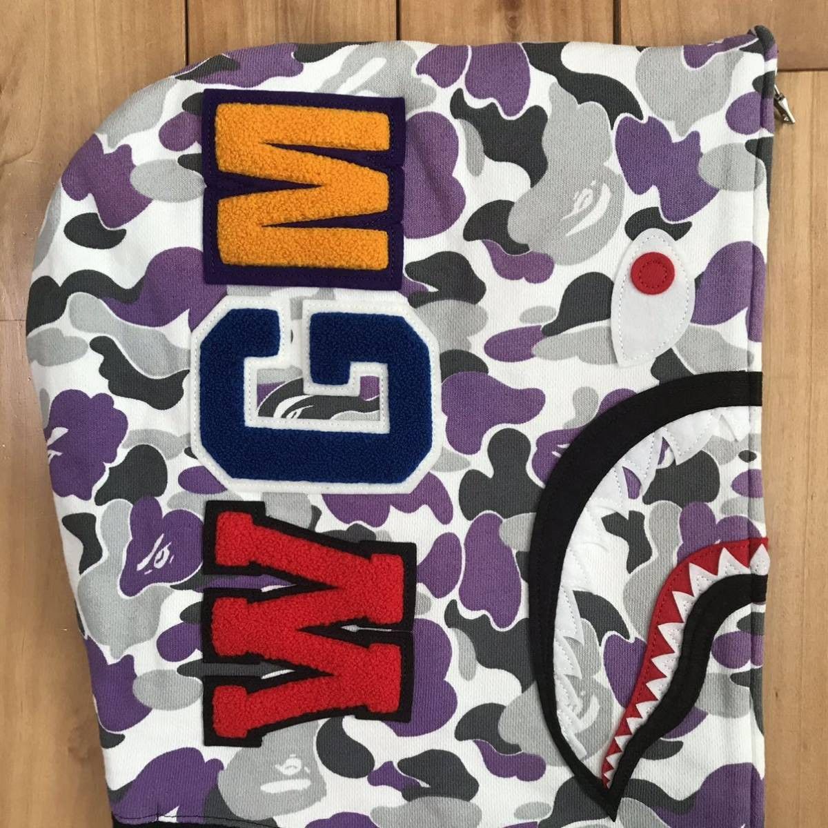 Bape × Pusha T New York 10th Anniversary Shark full zip hoodie PUSHA T Size US L / EU 52-54 / 3 - 6 Thumbnail