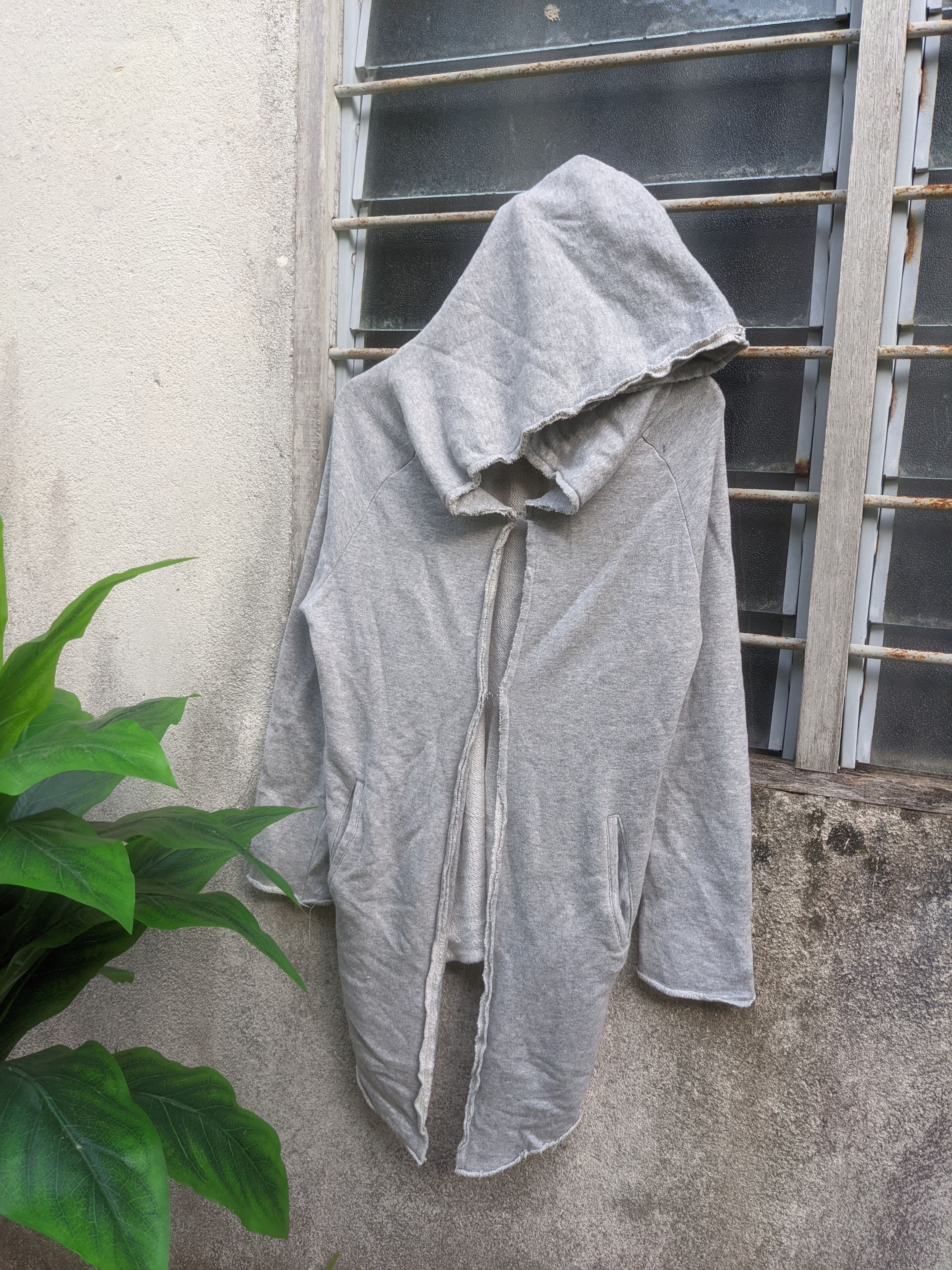 image of Katharine Hamnett London Cardigan in Grey, Women's (Size Large)